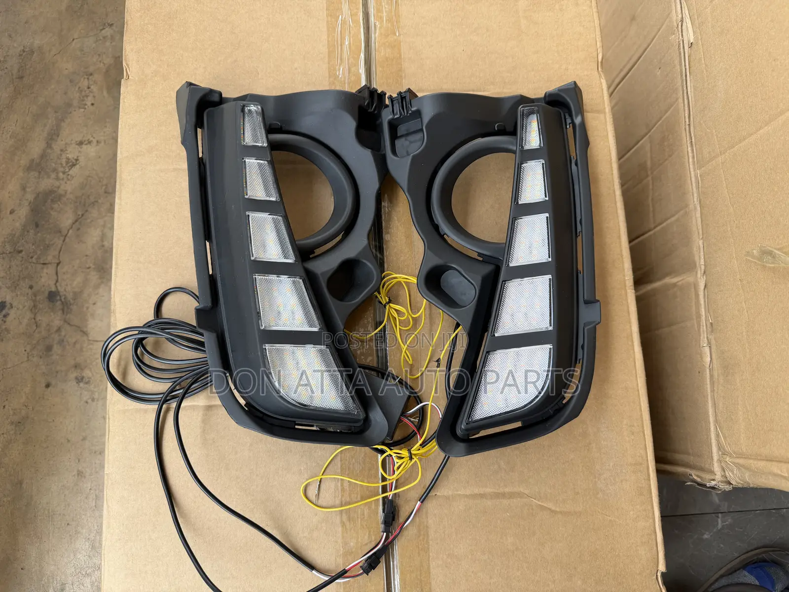Toyota Highlander 2018 Fog Light Cover Led
