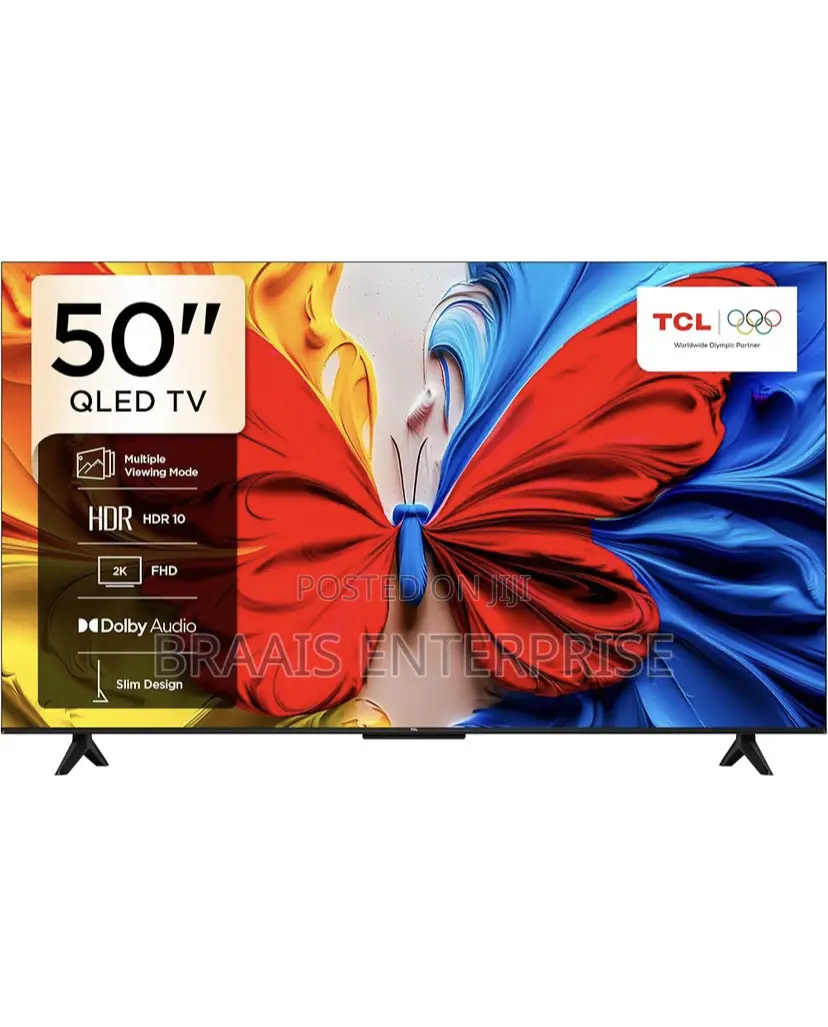 TCL 50 Inch Smart TV Qled HDR .