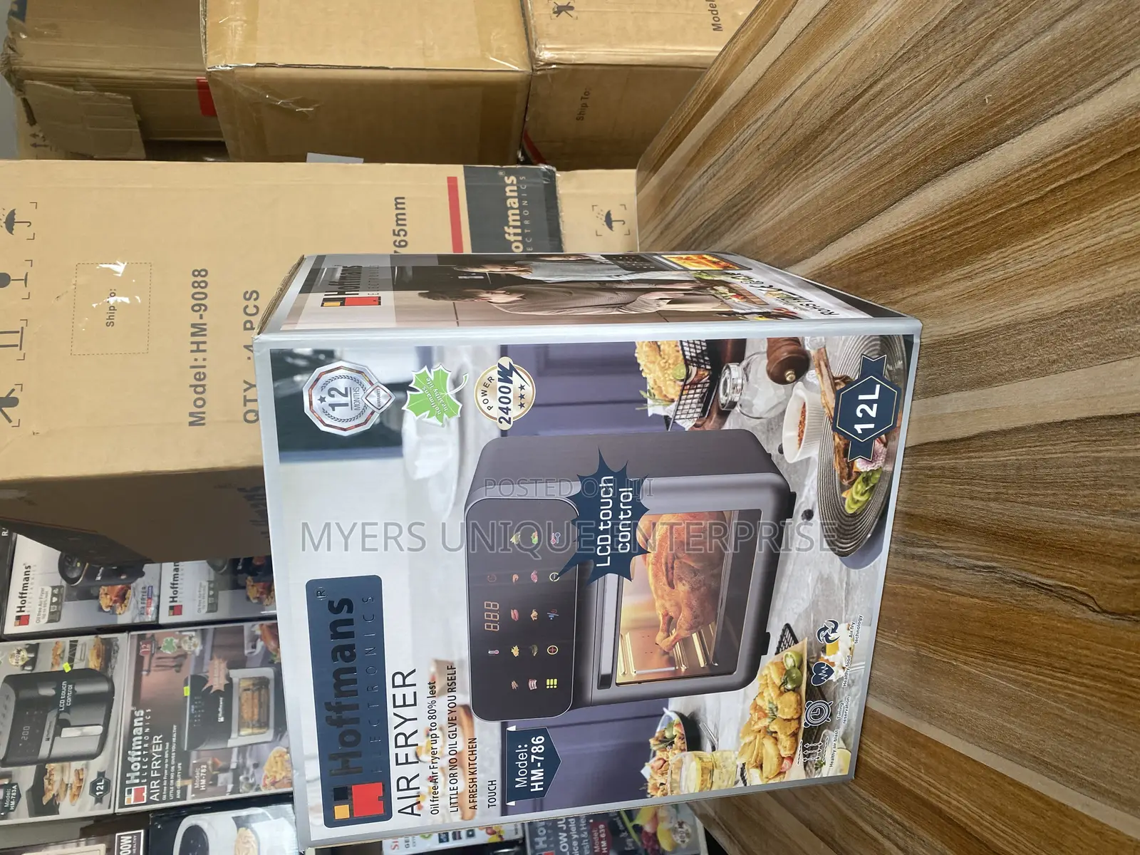 Ultra Efficient Hoffmans 2400w No-Oil Airfyer
