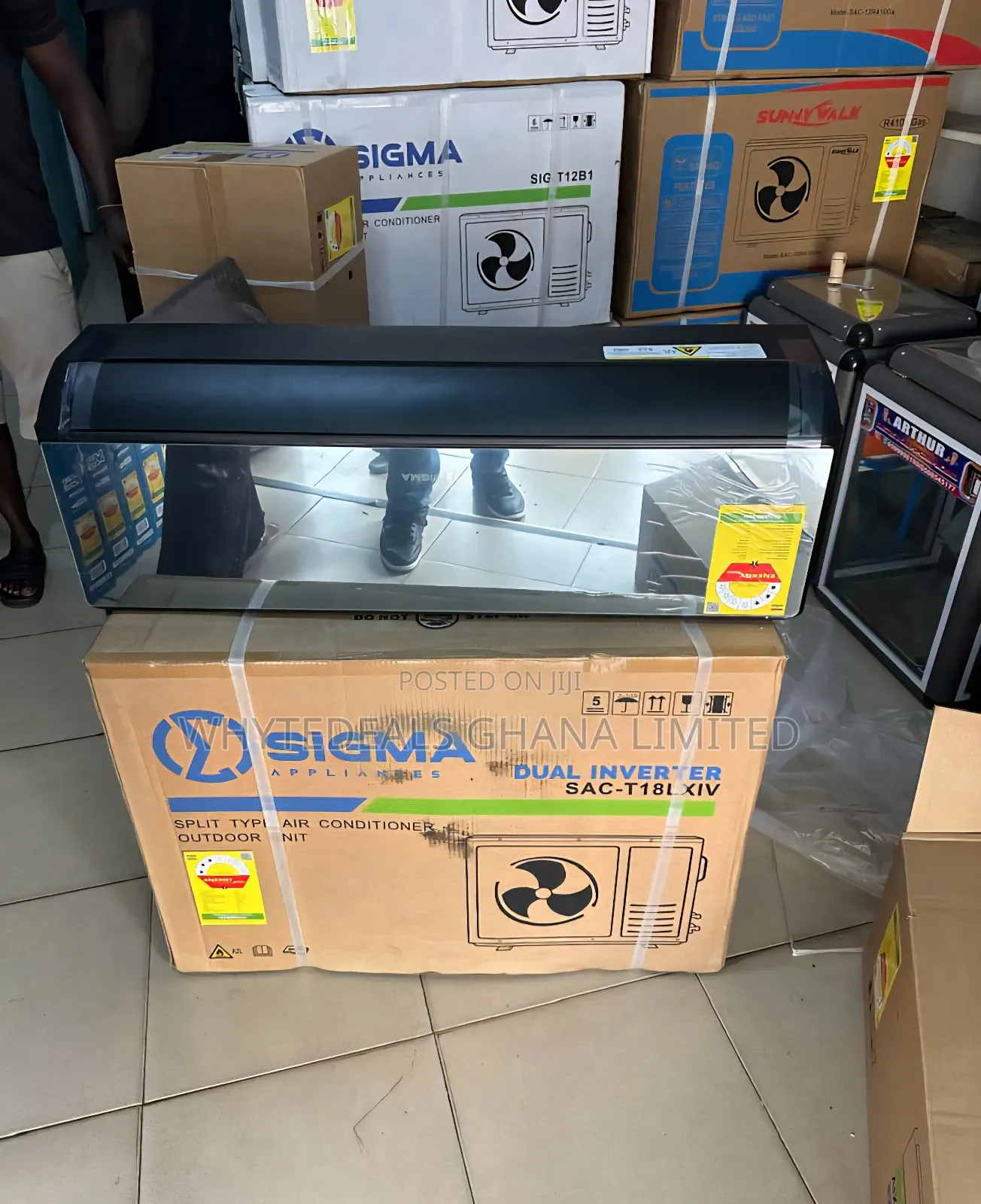 Inverter Ac| Sigma 2.0hp Split Airconditioner| Mirror Surface |3_stars