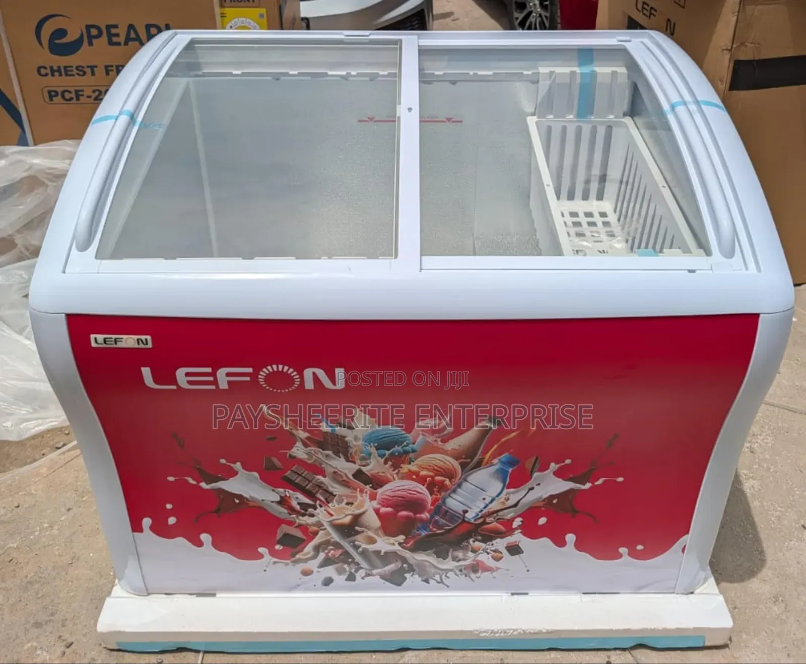 Lefon 298ltrs Ice-Cream Freezer
 Ghc3600
