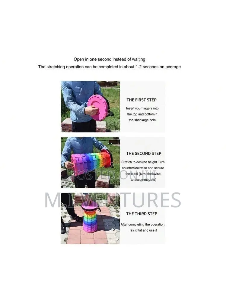 Foldable Adjustable Easy Carry Chair