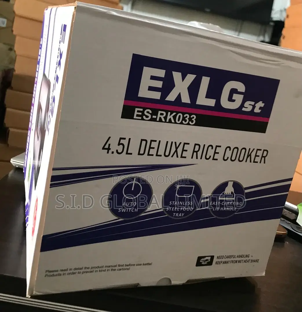 Smart Cooking Made Easy – Exlg 4.5l Deluxe Rice Cooker