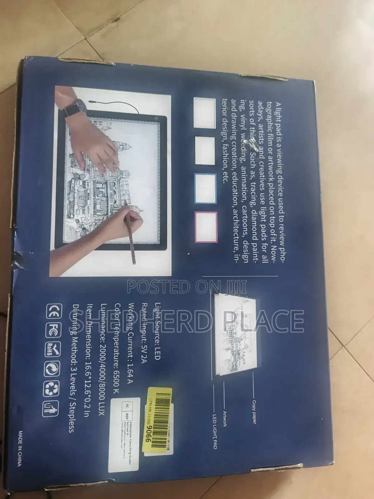 A3-5c Led Light Pad Used for Tracing and Drawing