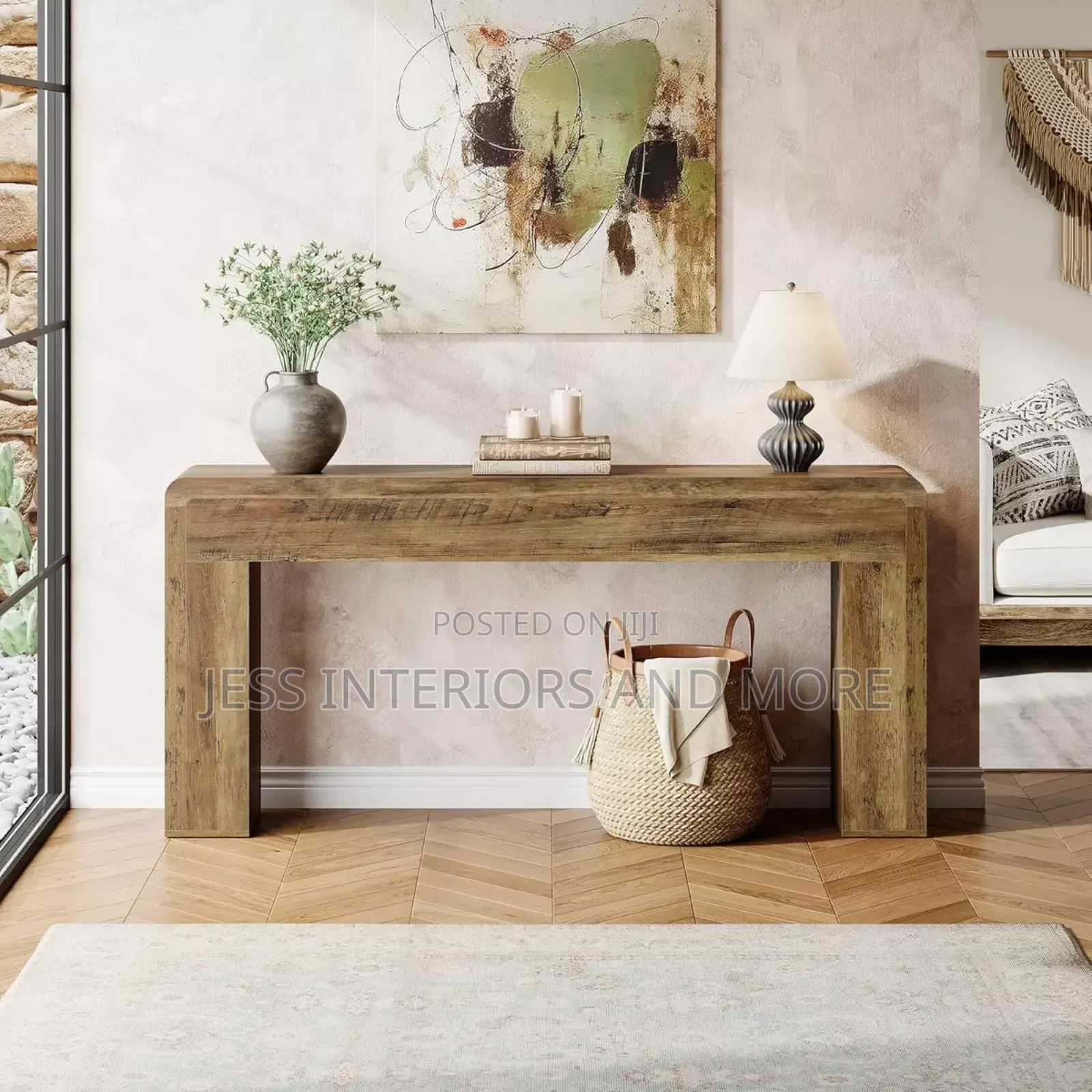 Console Table (Farmhouse
70.8")