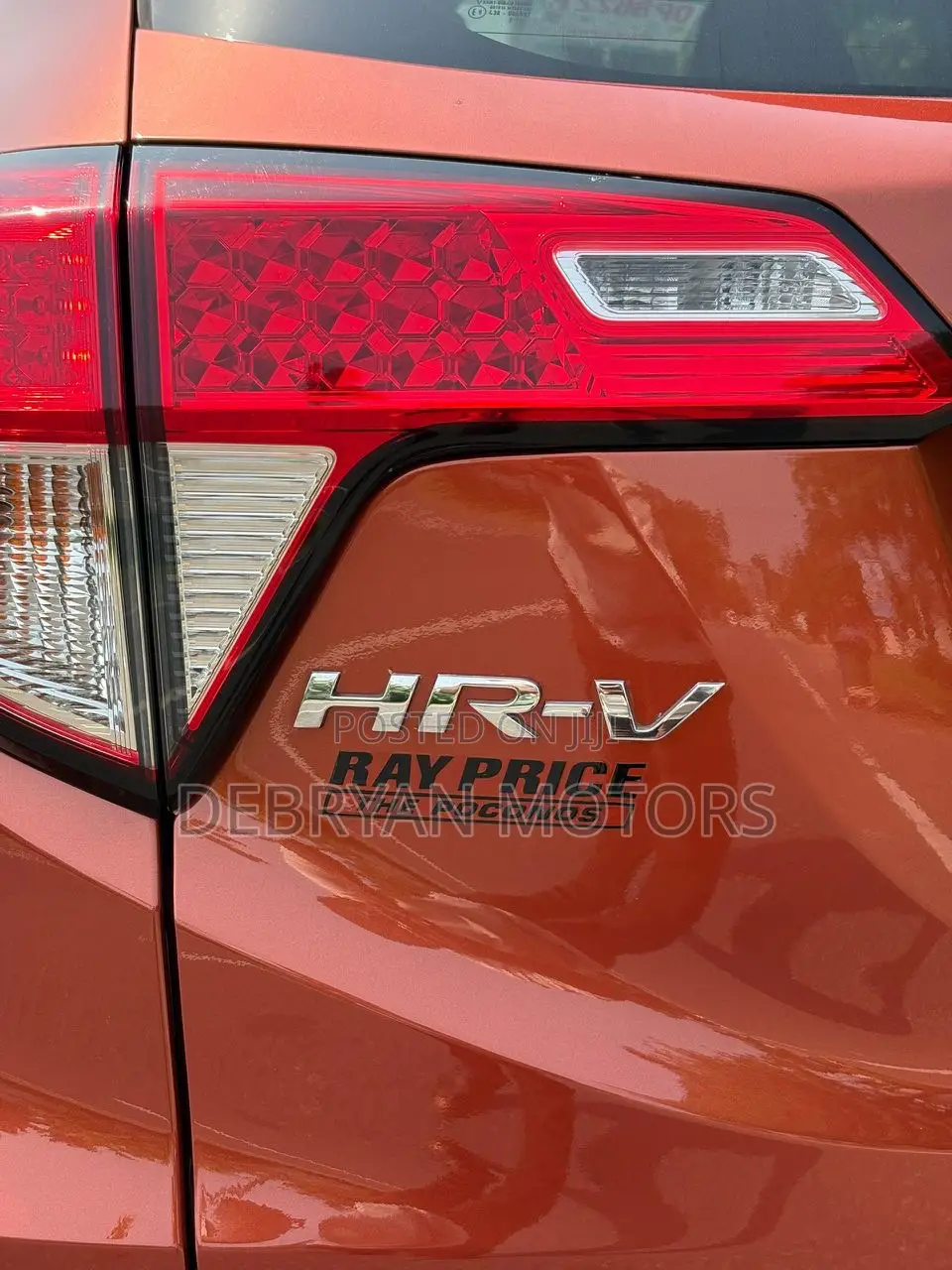 Honda HR-V EX AWD 2020 Orange