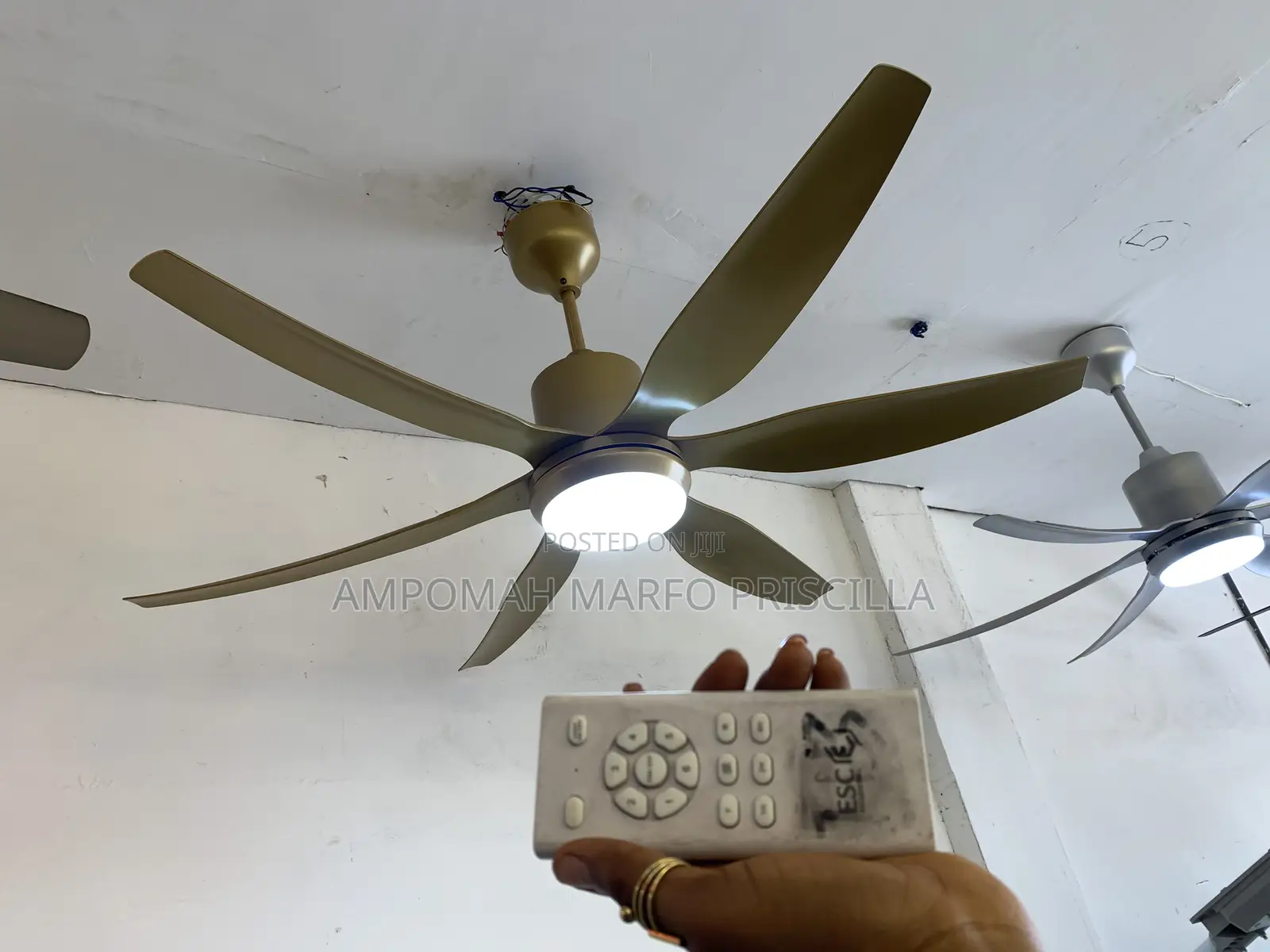Ceiling Fan With Fan Remote Control