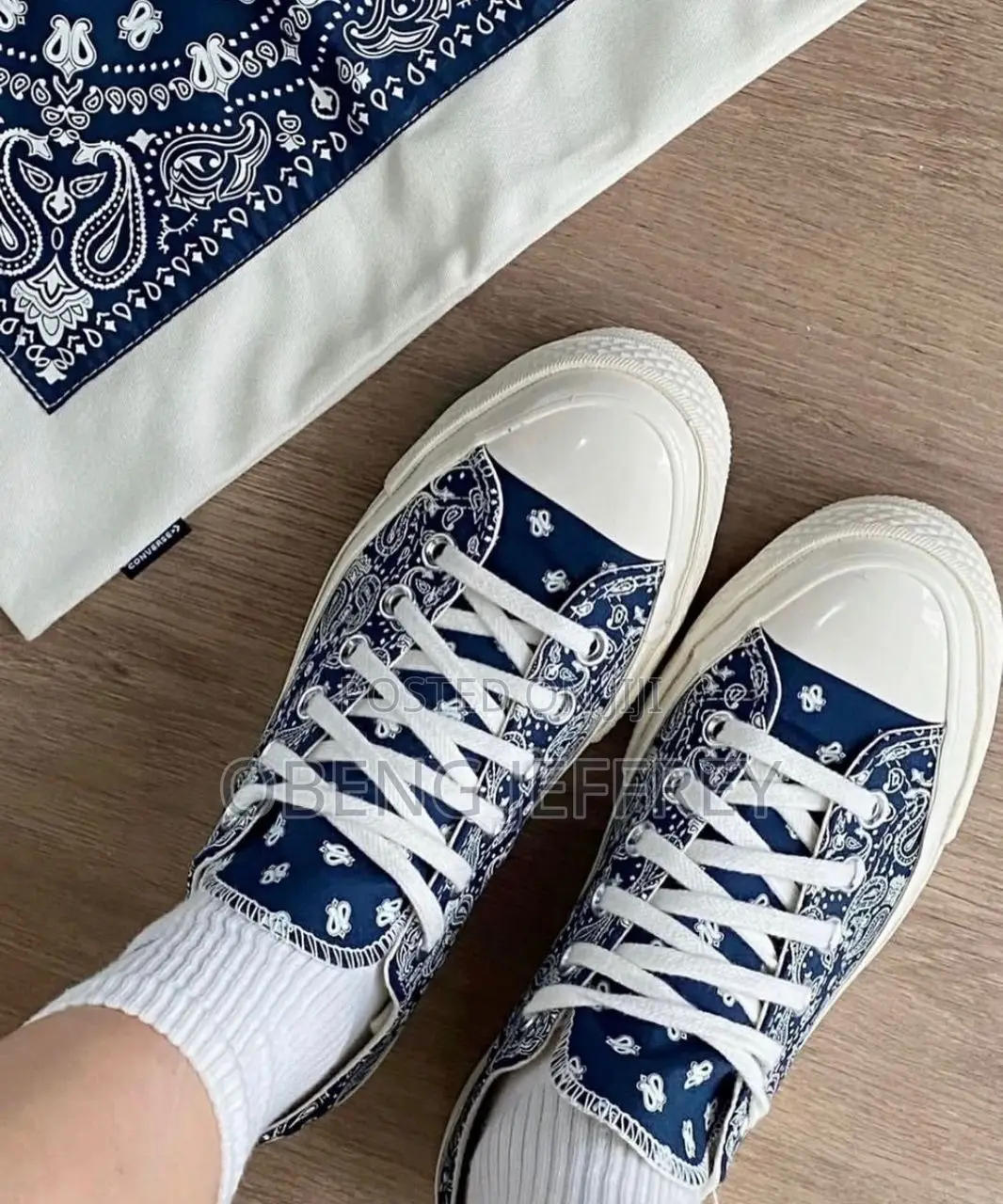 Original Converse Chuck Taylor High/Low Bandana