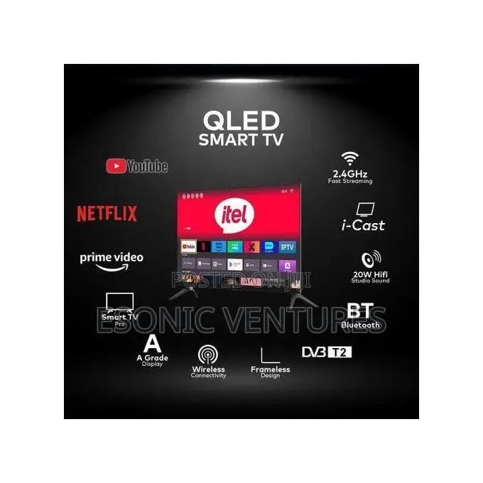 Itel Qled Smart Tv 43”