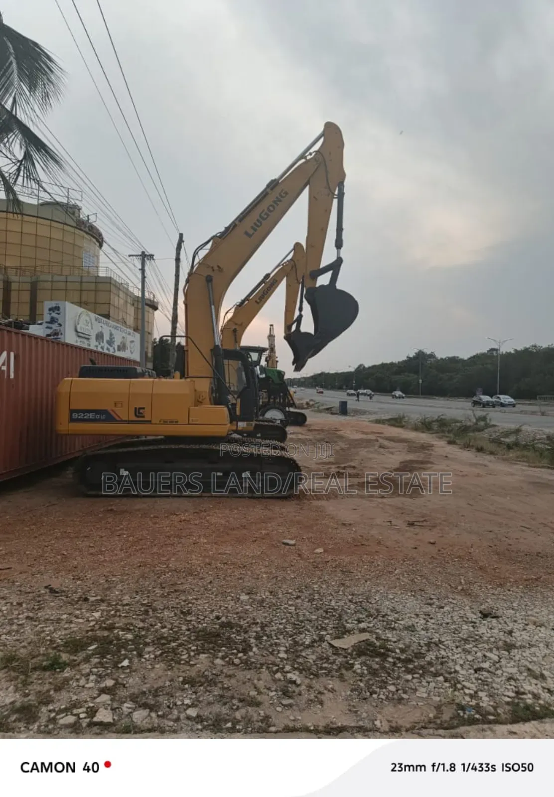 Liugong 922e Crawler Excavator.