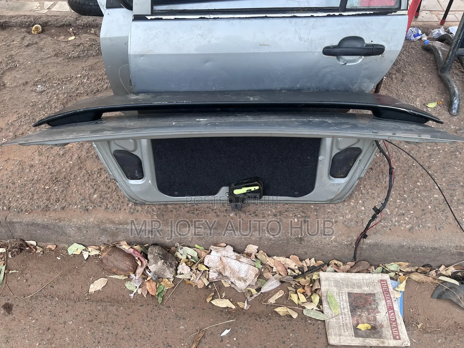 Toyota Corolla 2003 2004 2005 2006 2007 2008 Boot With Spoiler