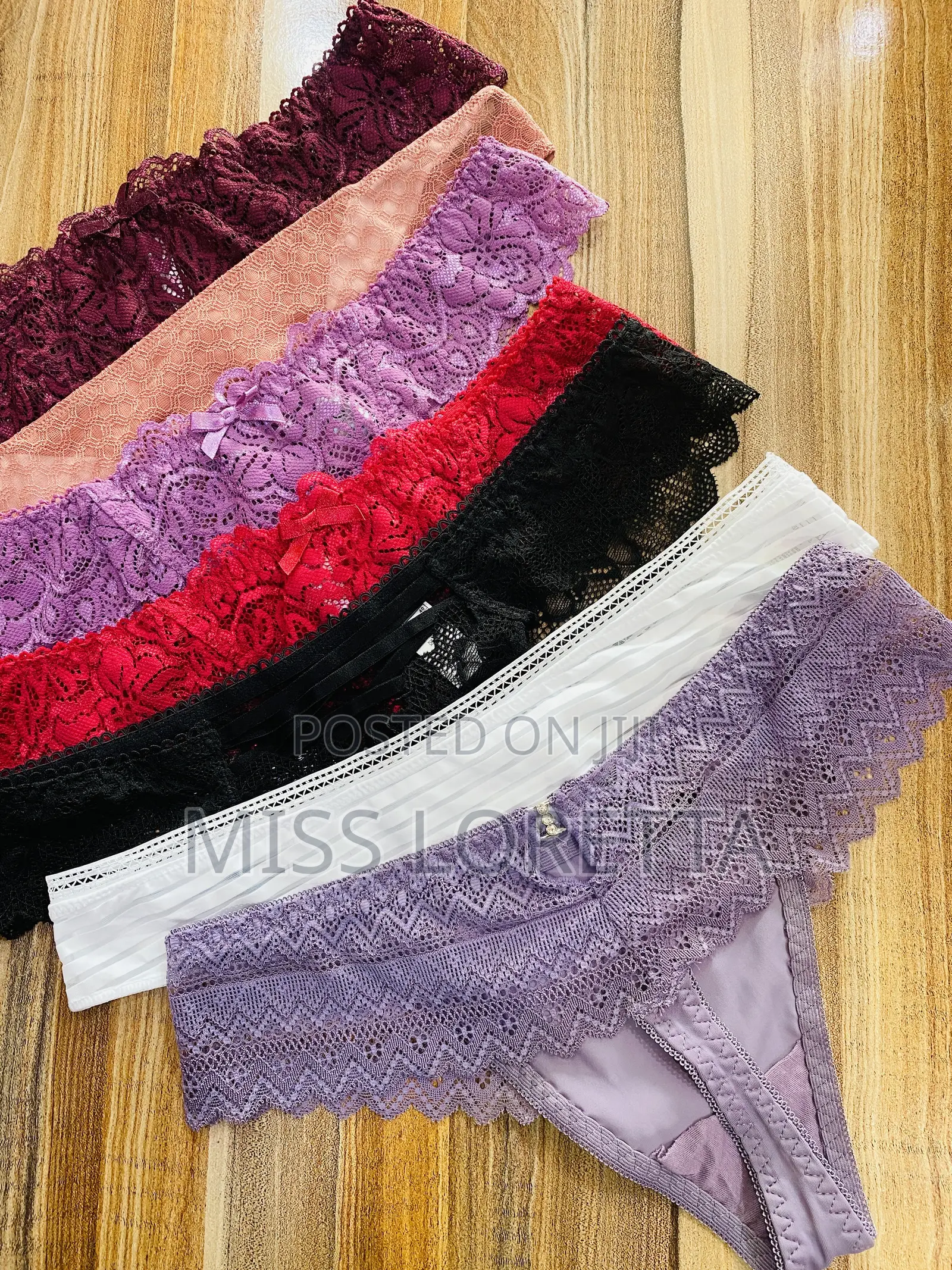 Lace Thong Panties