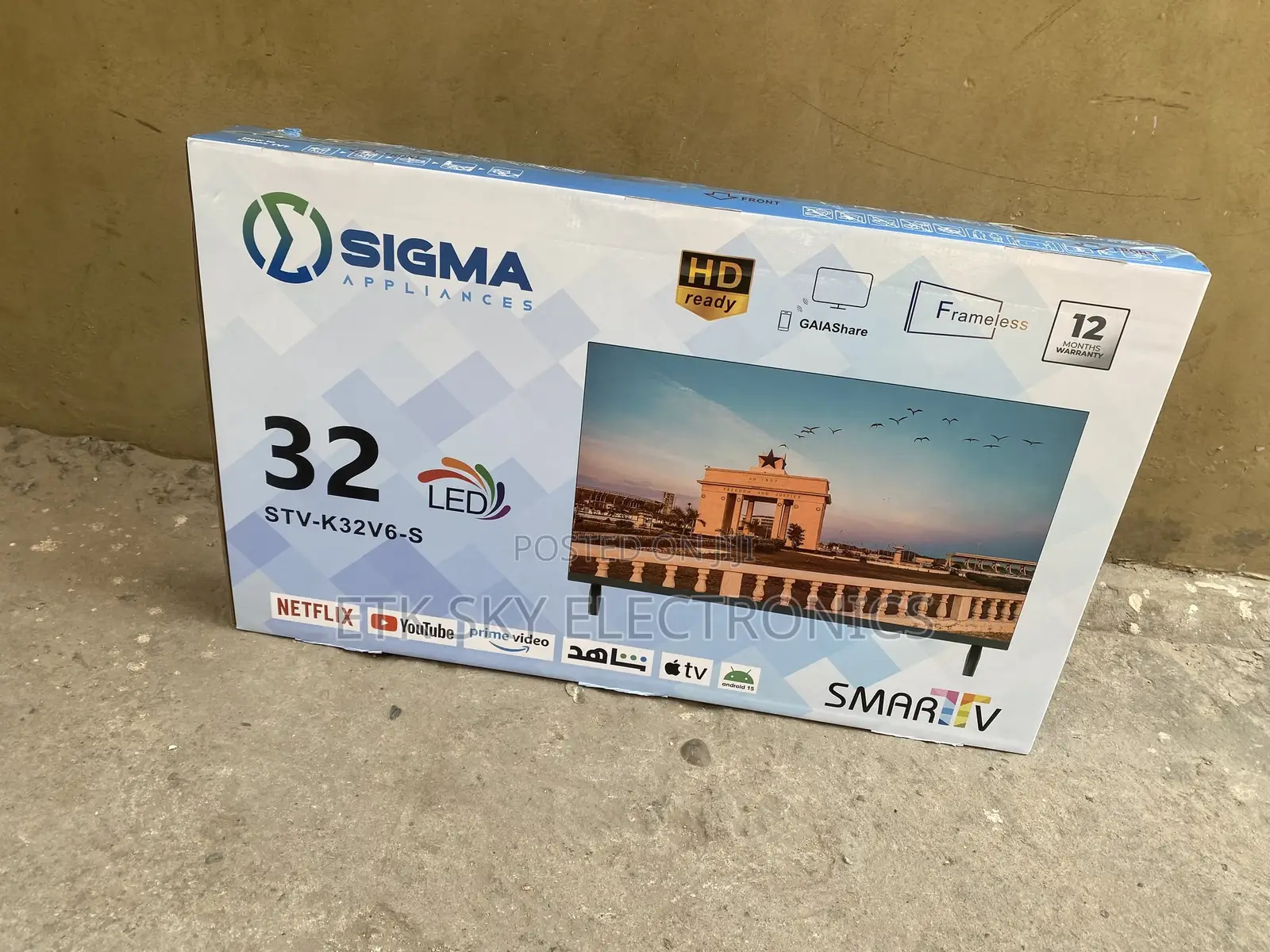Sigma 32 Smart Led Hd Tv STV-K32v6-S