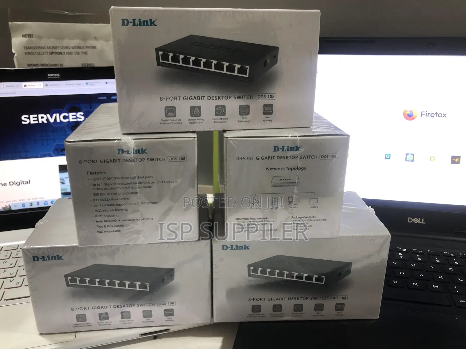 Dlink Gigabit 8 Port Switch