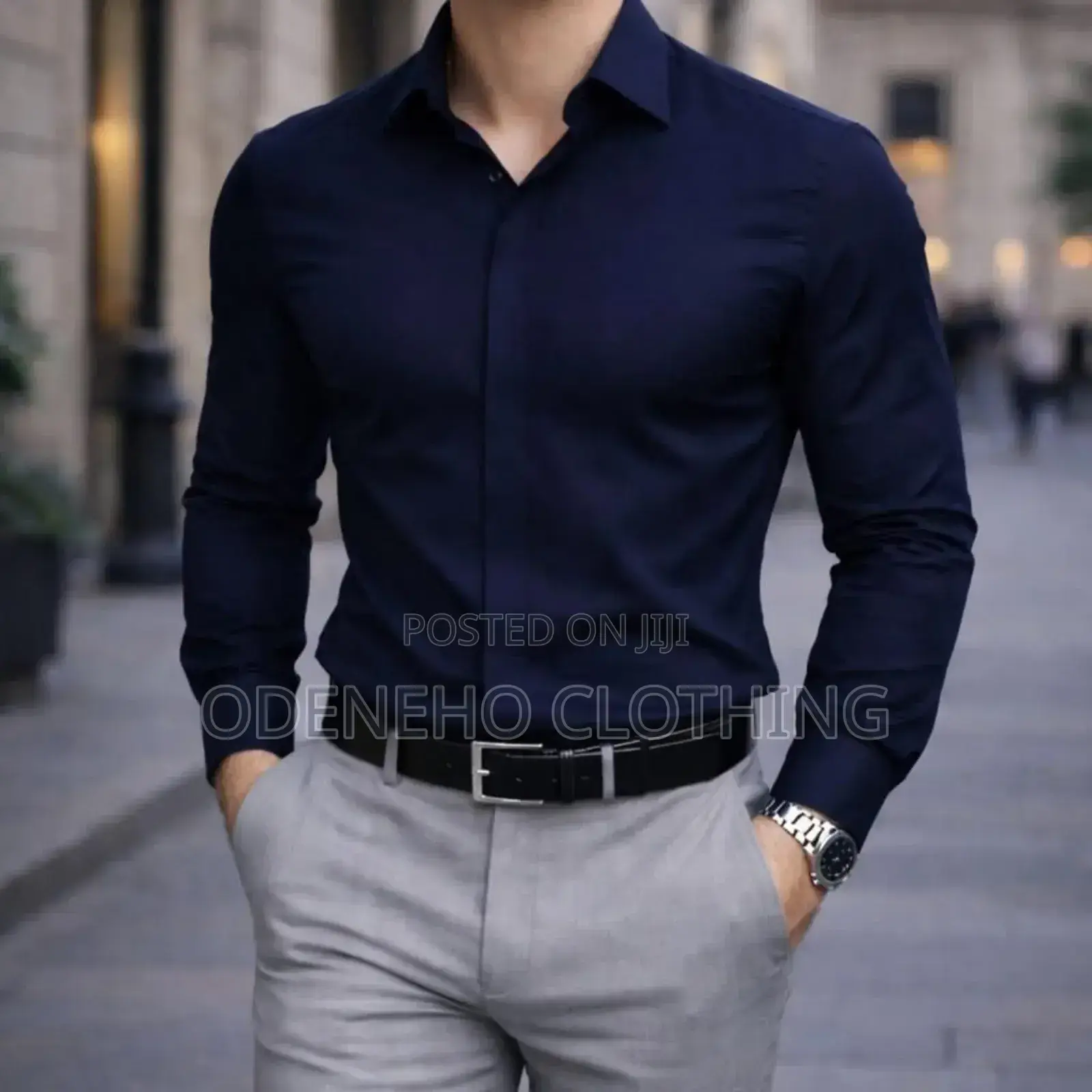 Official Plain Black Shirt