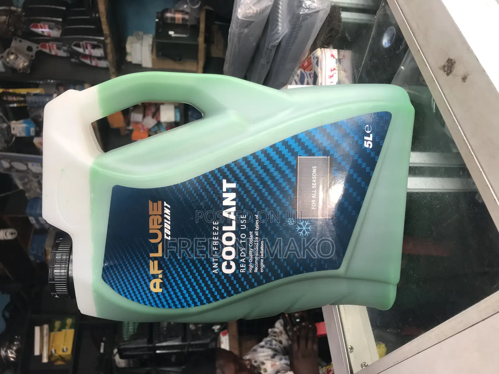 5 Litres of Green Coolant Antifreeze , Ready Mix
