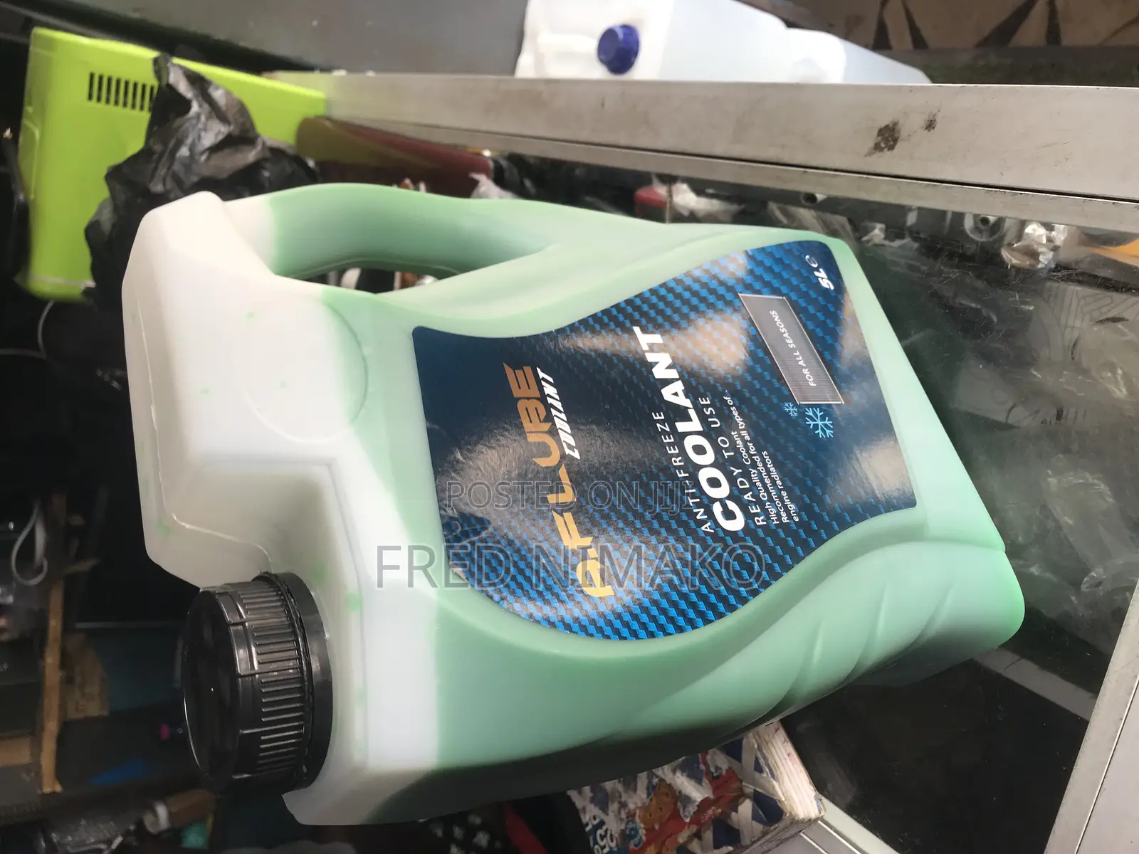 5 Litres of Green Coolant Antifreeze , Ready Mix