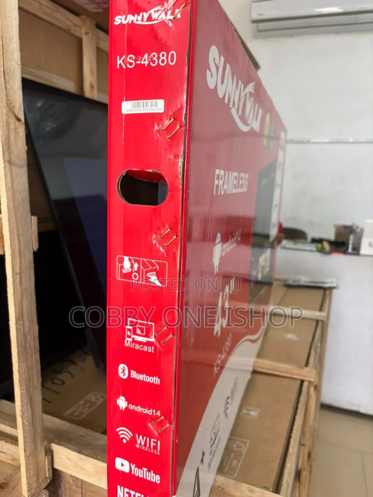 Sunnywalk 43" Frameless Smart Tv