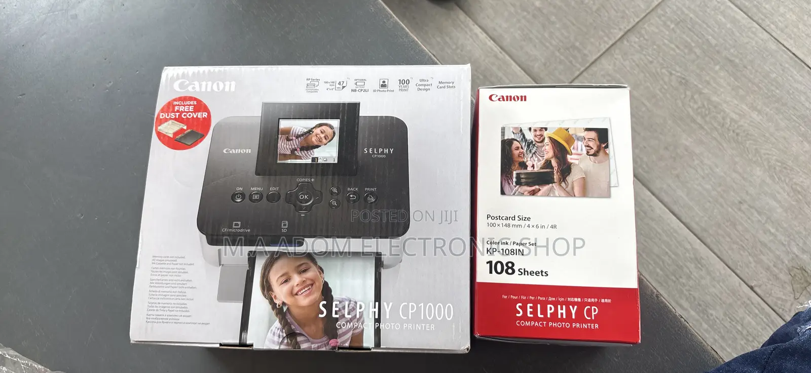 Canon Cp 1000 Photo Printer Ink With Paper