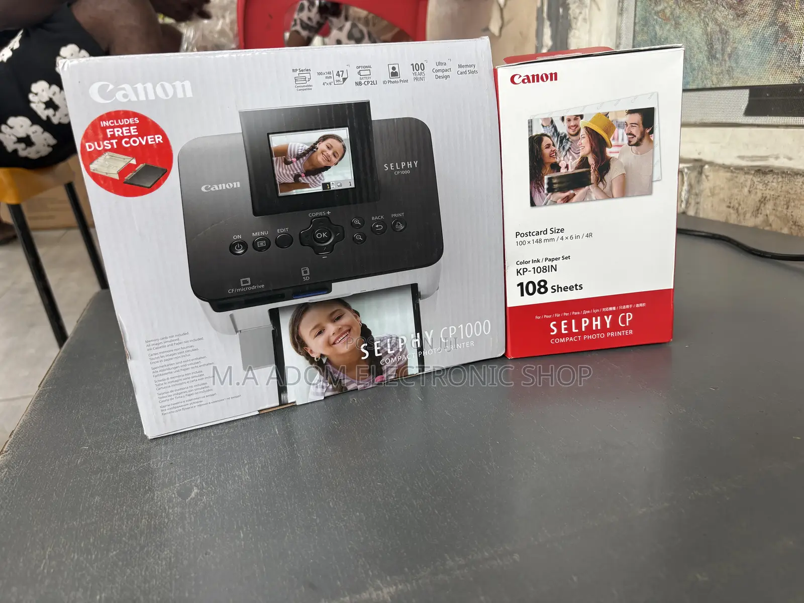 Canon Cp 1000 Photo Printer Ink With Paper