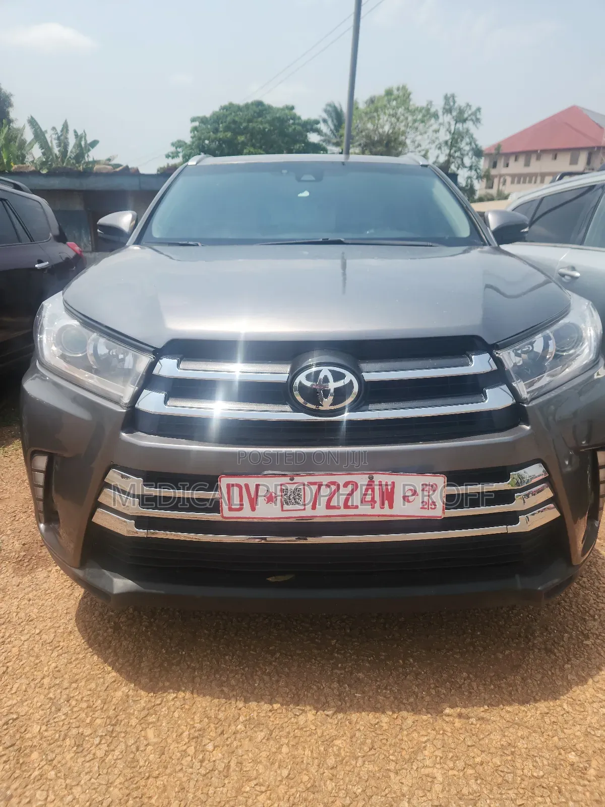 Toyota Highlander Limited Platinum 4x4 V6 (3.5L 6cyl 8A) 2017 Gray