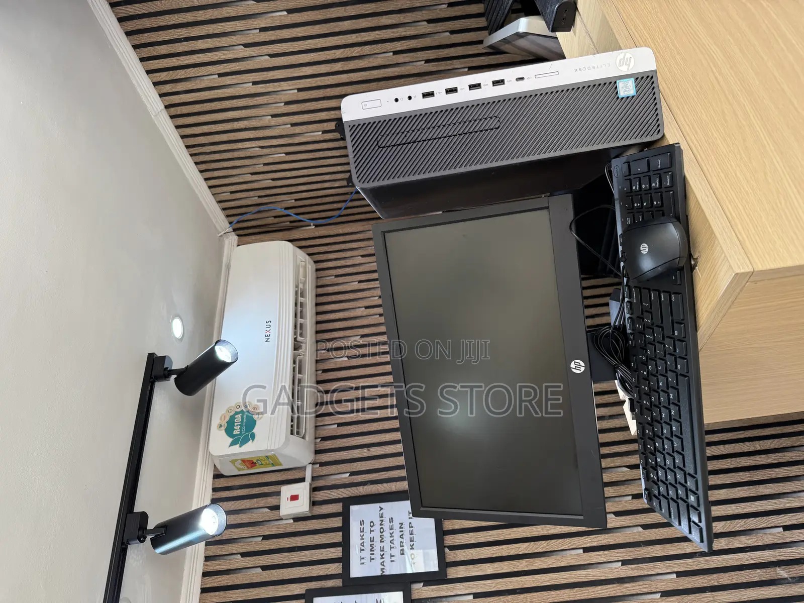 Desktop Computer HP EliteDesk 800 G3 8GB Intel Core i5 HDD 500GB