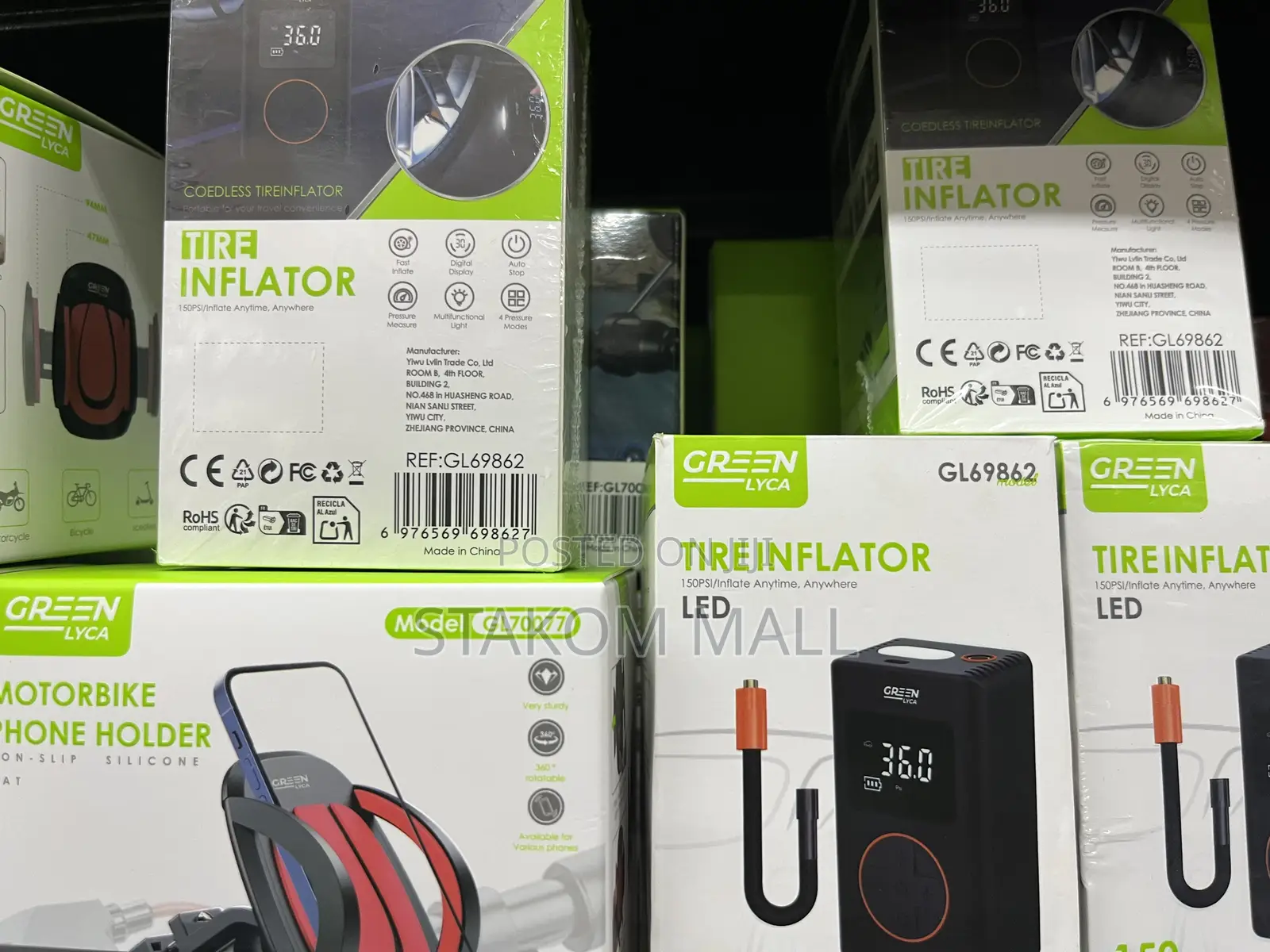 Tire-Inflator 150ps