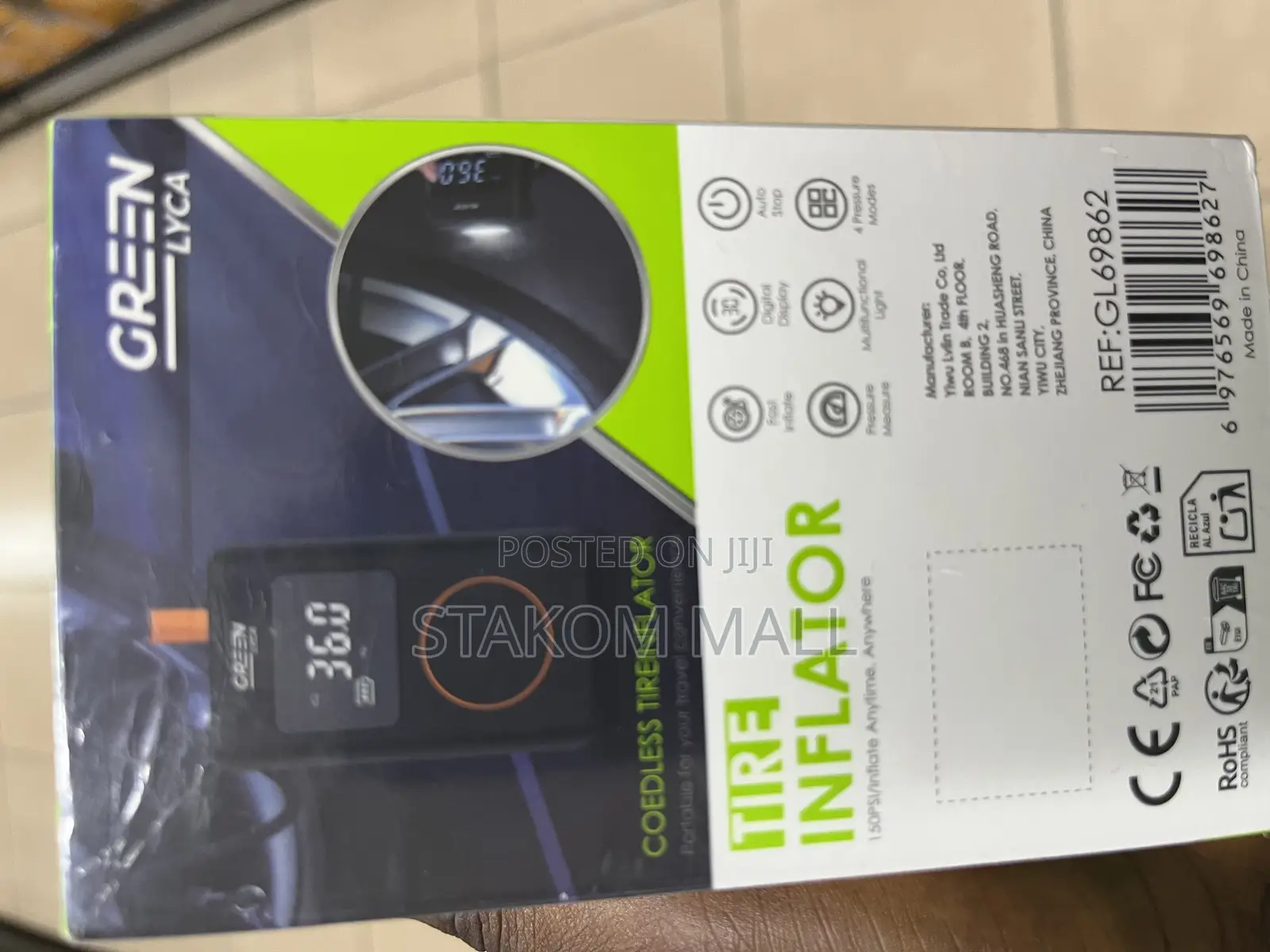 Tire-Inflator 150ps