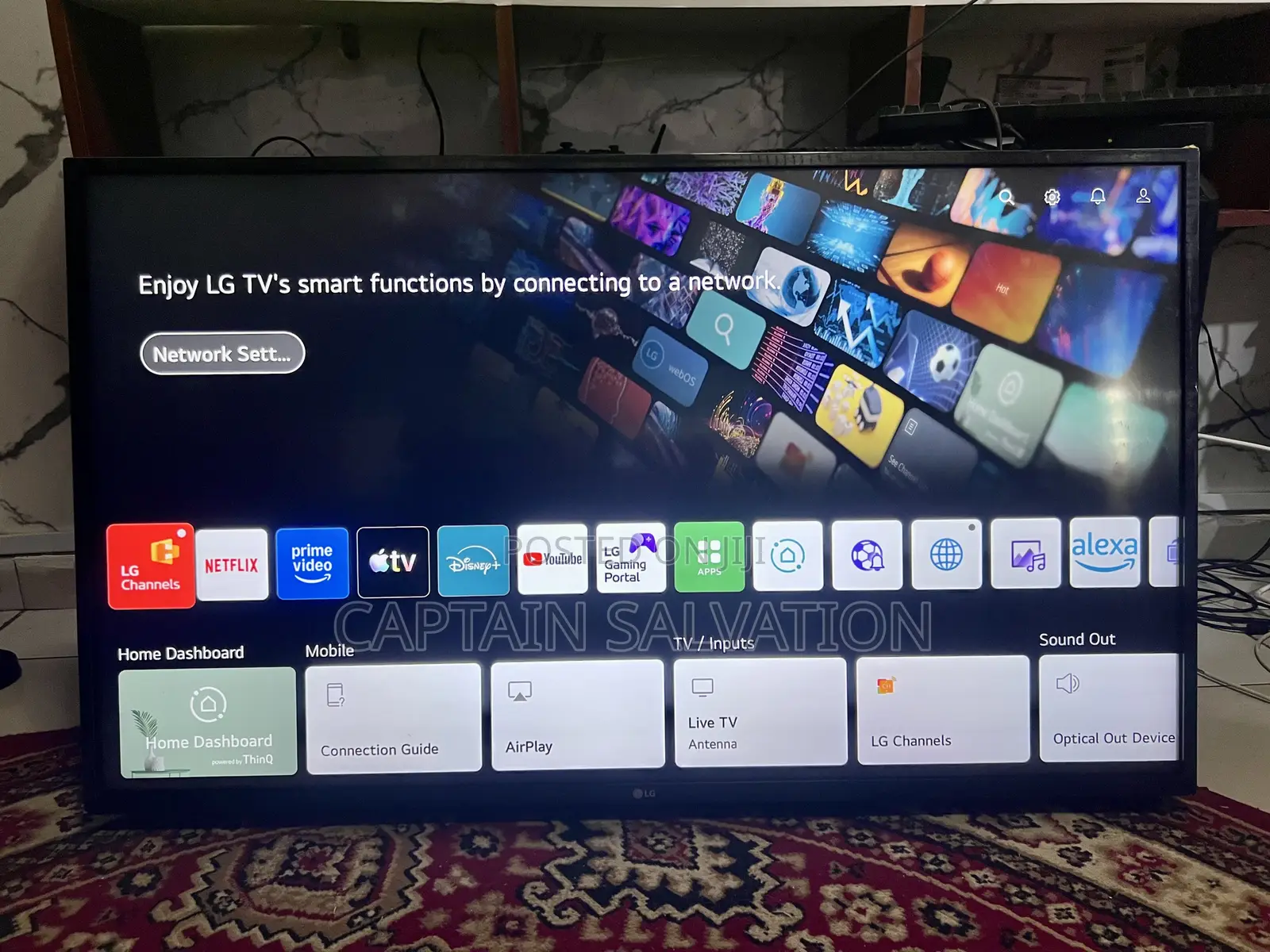 Lg Digital Smart Tv 43inches Uk Used