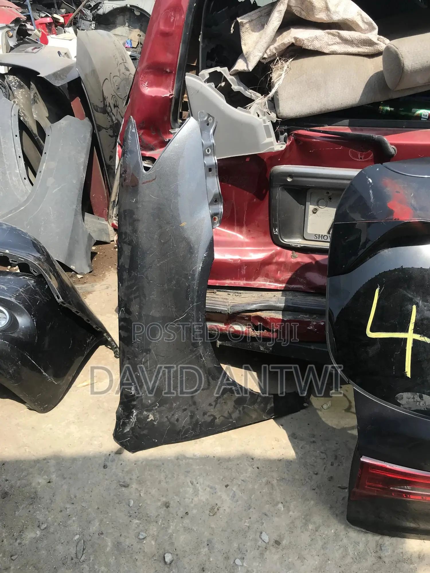 Acura MDX 2016-17 Front Fenders With Two Passenger Door and Piston