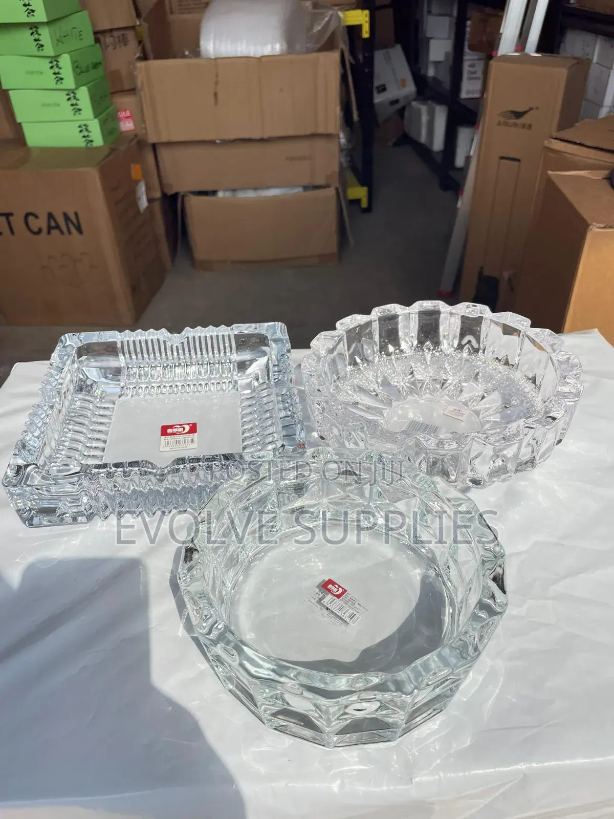 Glass Ashtrays