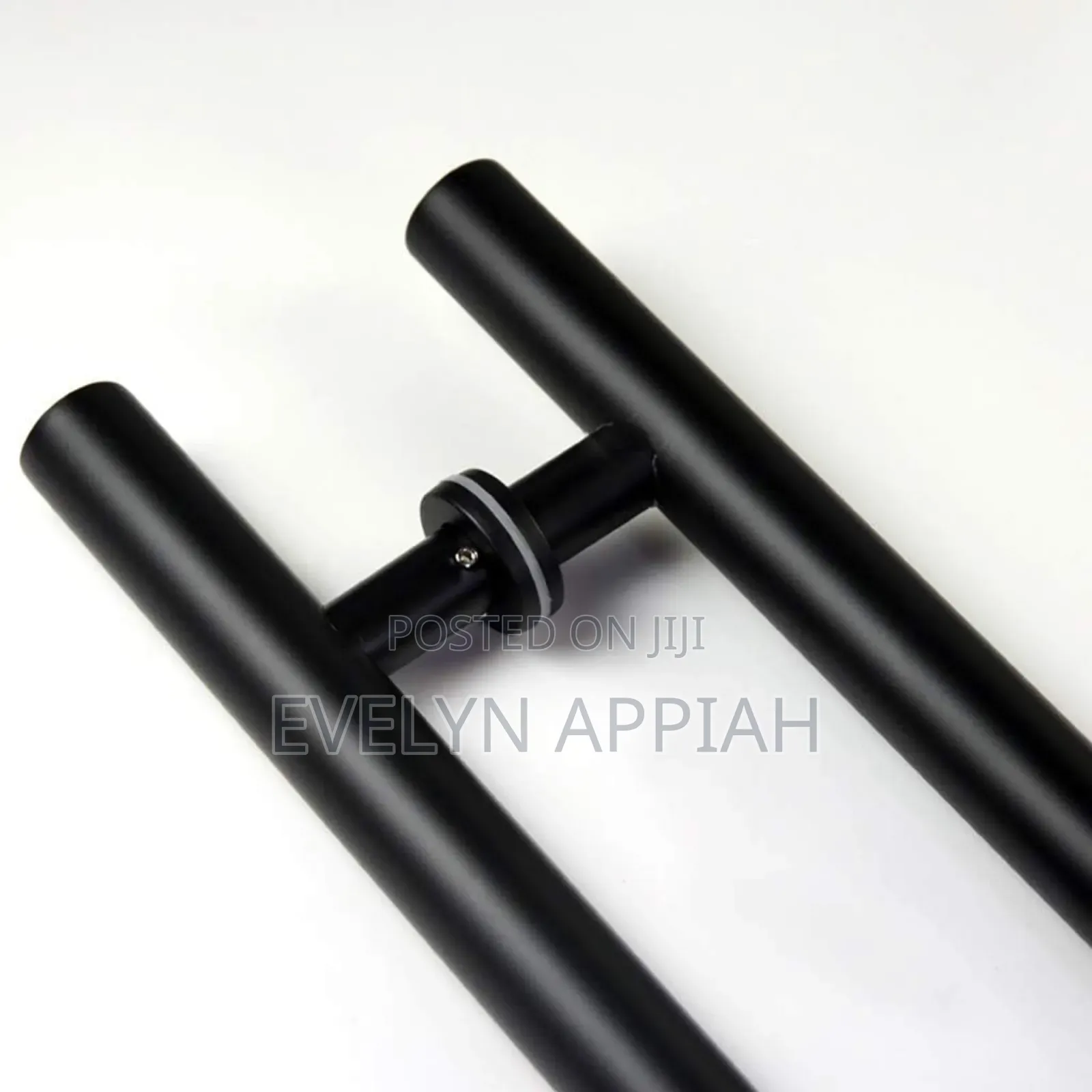 Round Black 2ft Pull Handle