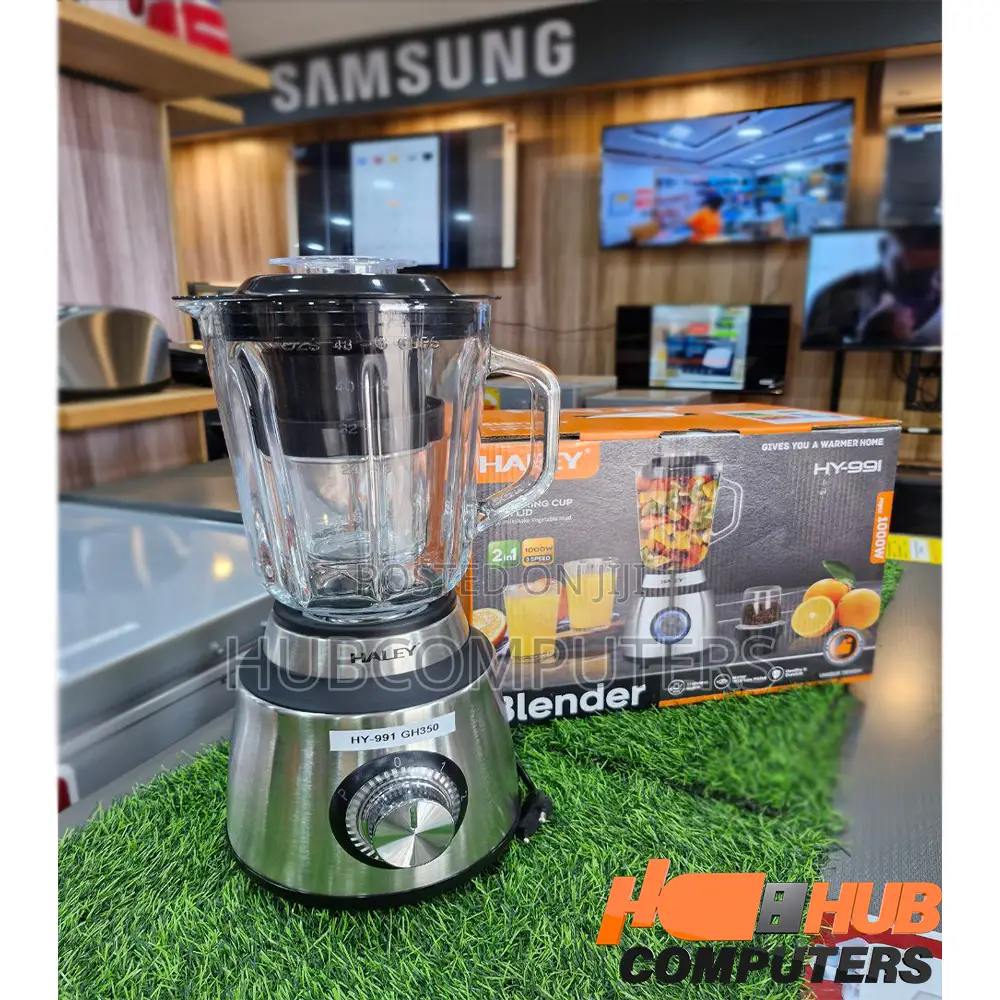 Haley (Hy-991) 1.5l 2 in 1 Blender 1800watt 3 Speed