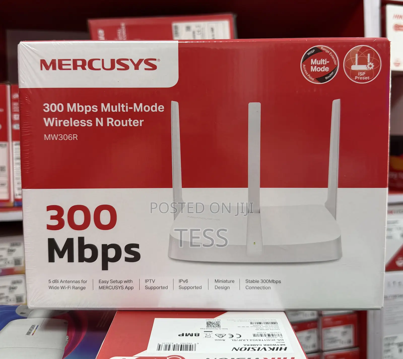 Mercusys Wireless N Router Multi-Mode 300mbps Mw306r Not a Sim Router