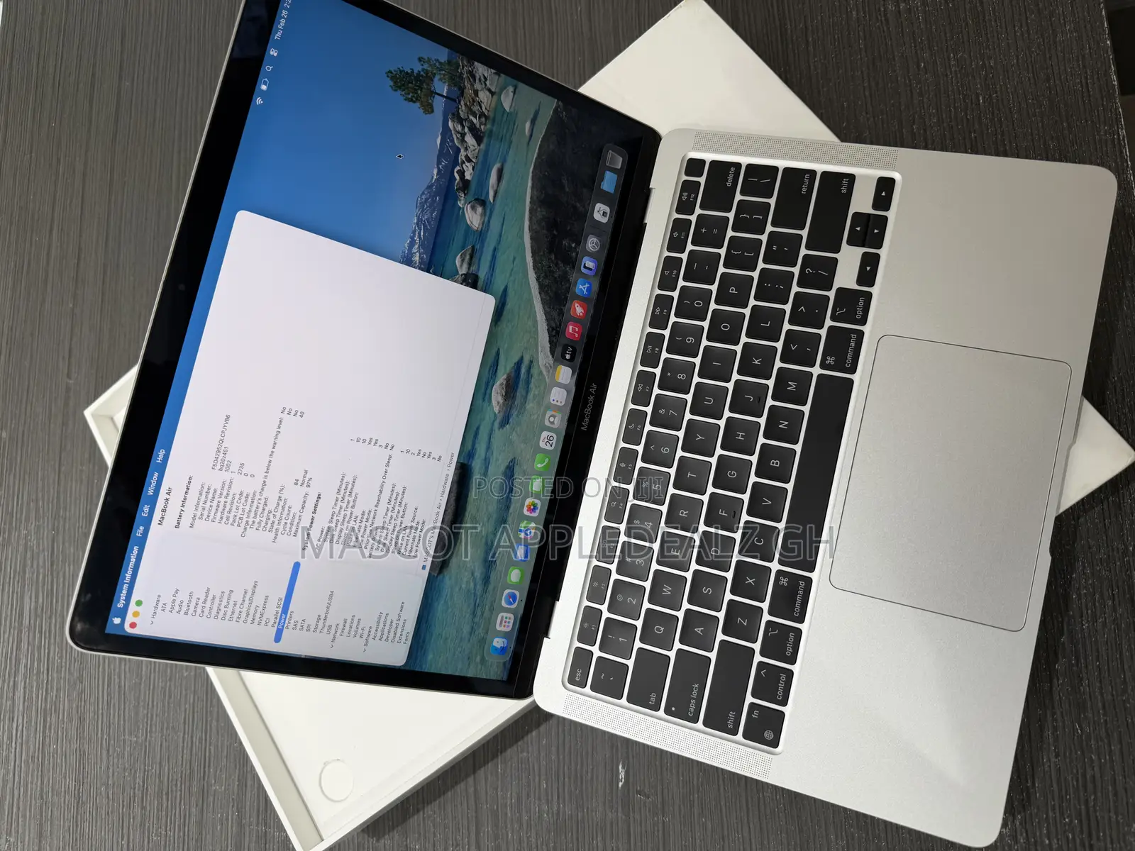 Laptop Apple MacBook Air 2020 M1 8GB Apple M1 SSD 256GB