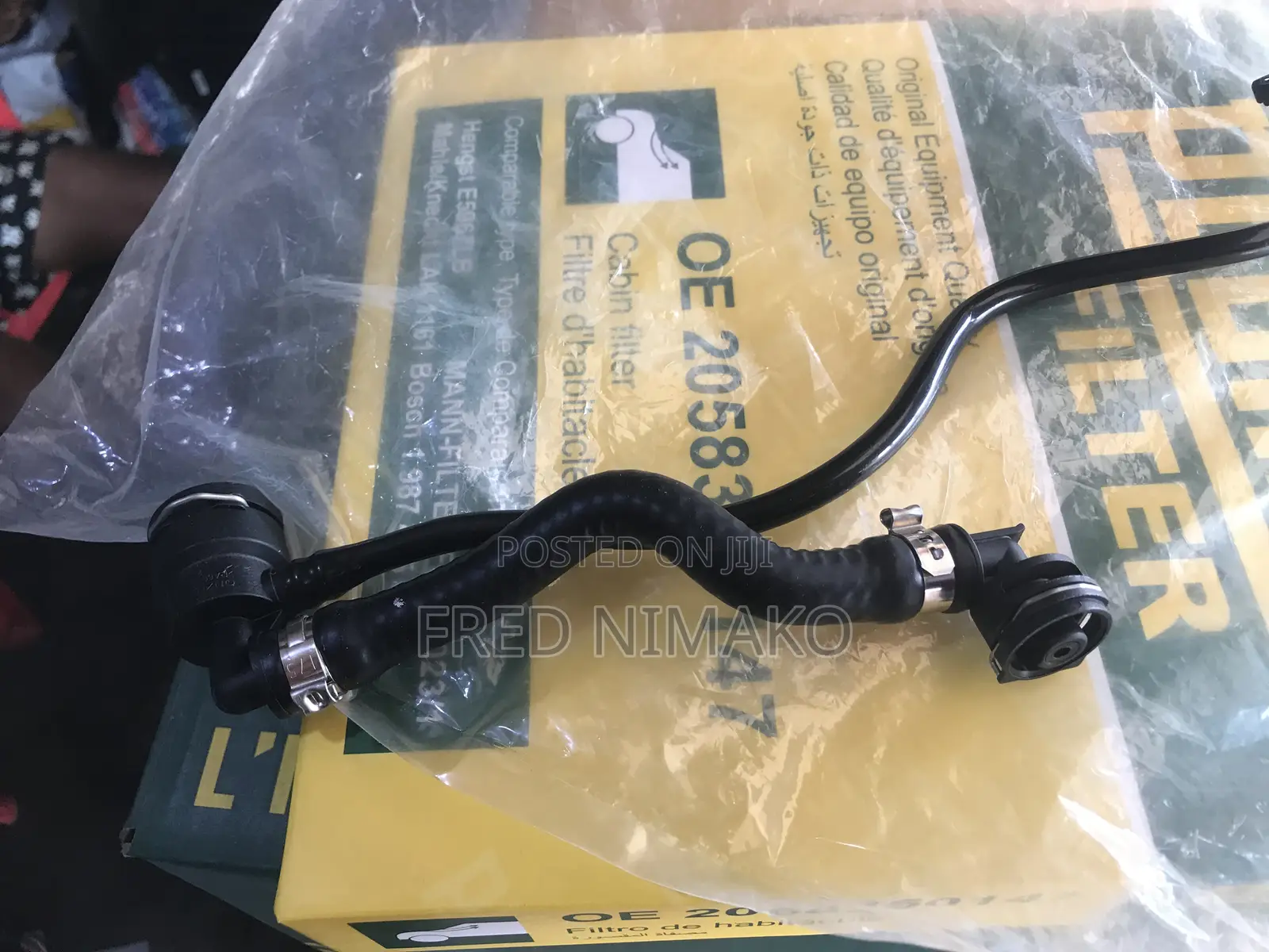 Expansion Hose Auxiliary Return Pipe for Benz W205 C300