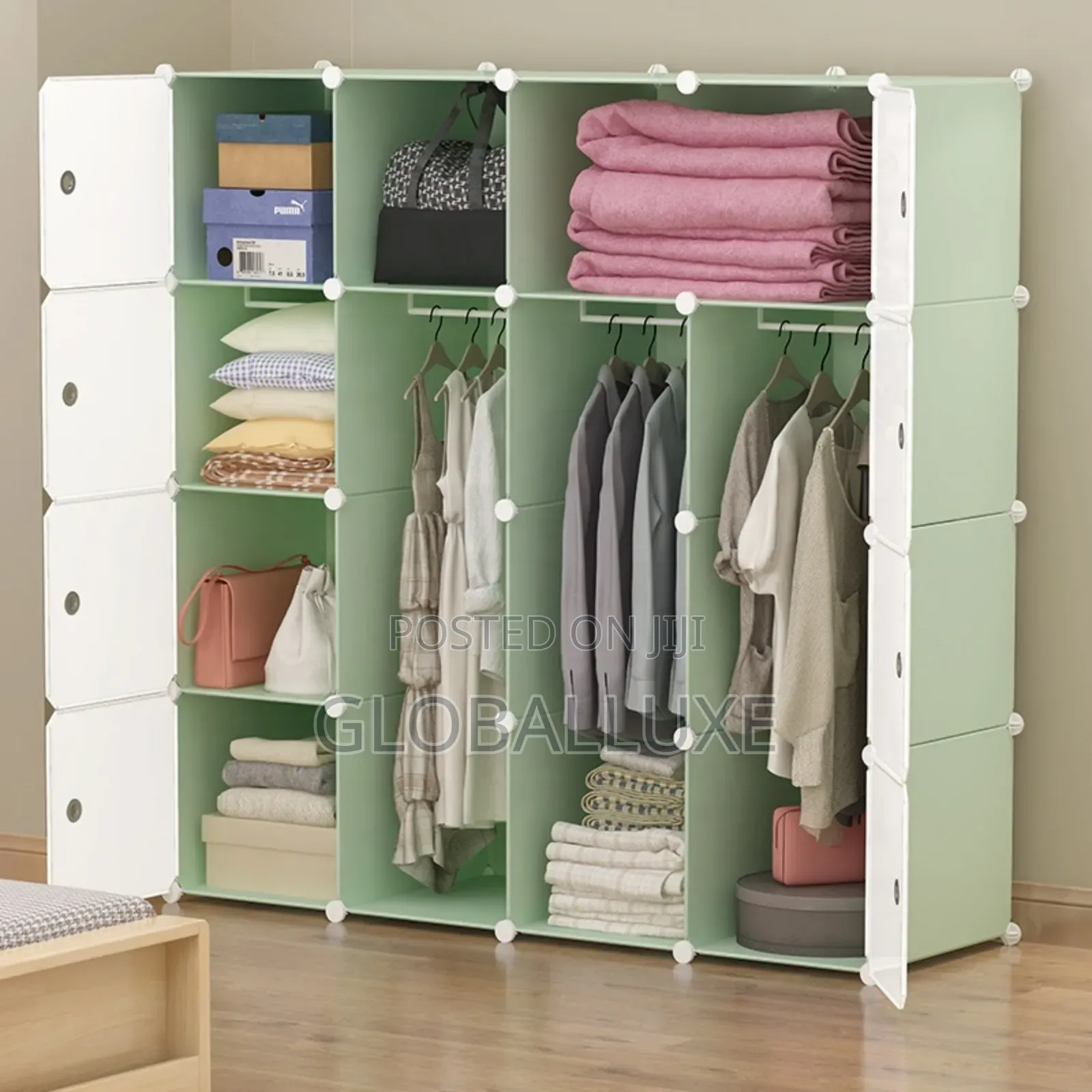 16 Vubes Modular Cubes Wardrobe Storage Organizer