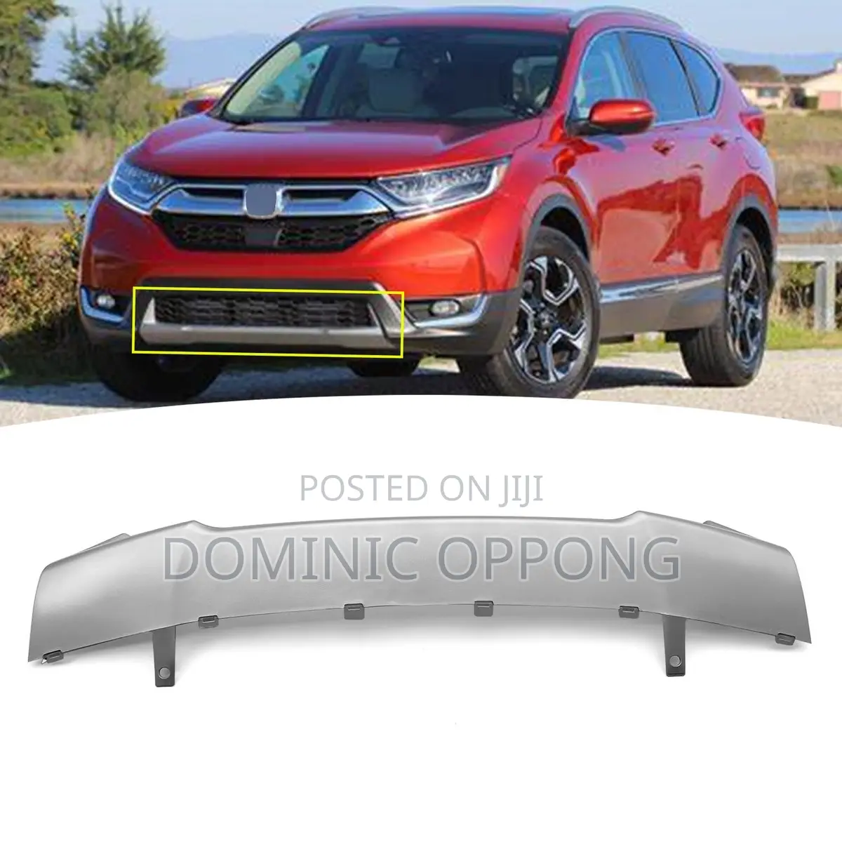 Honda Crv 2017 - 2019 Front Bumper Skip Plate
