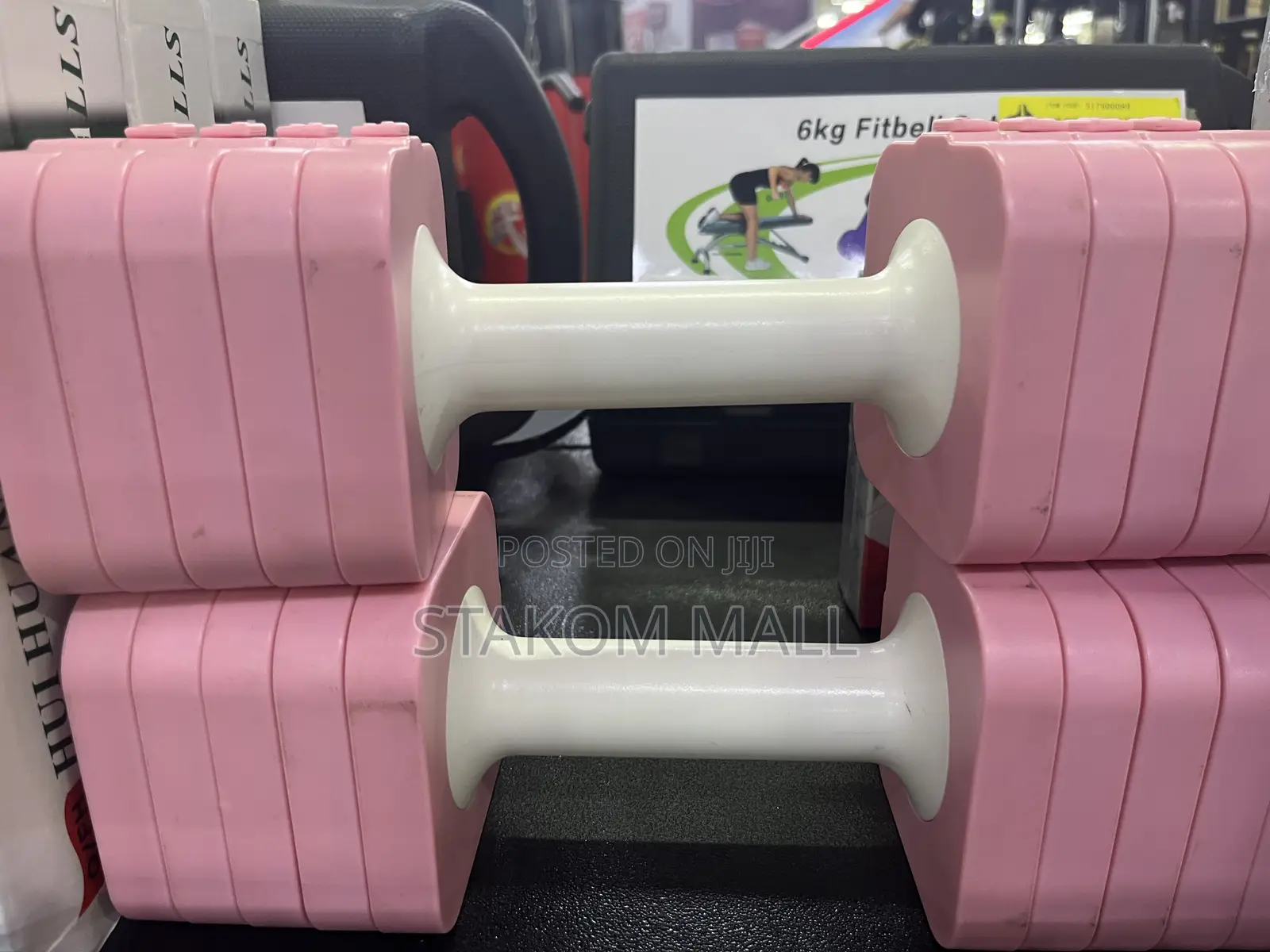 Adjustable Dumbbells - 1 5kg Adjustable