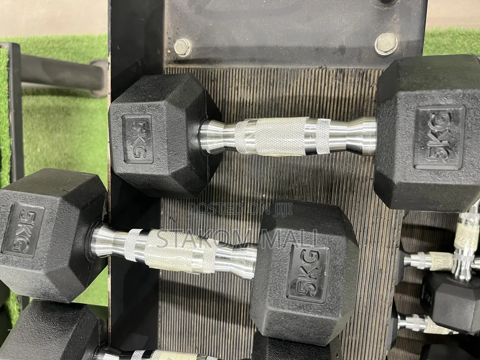 Metallic Dumbbells - 5kg