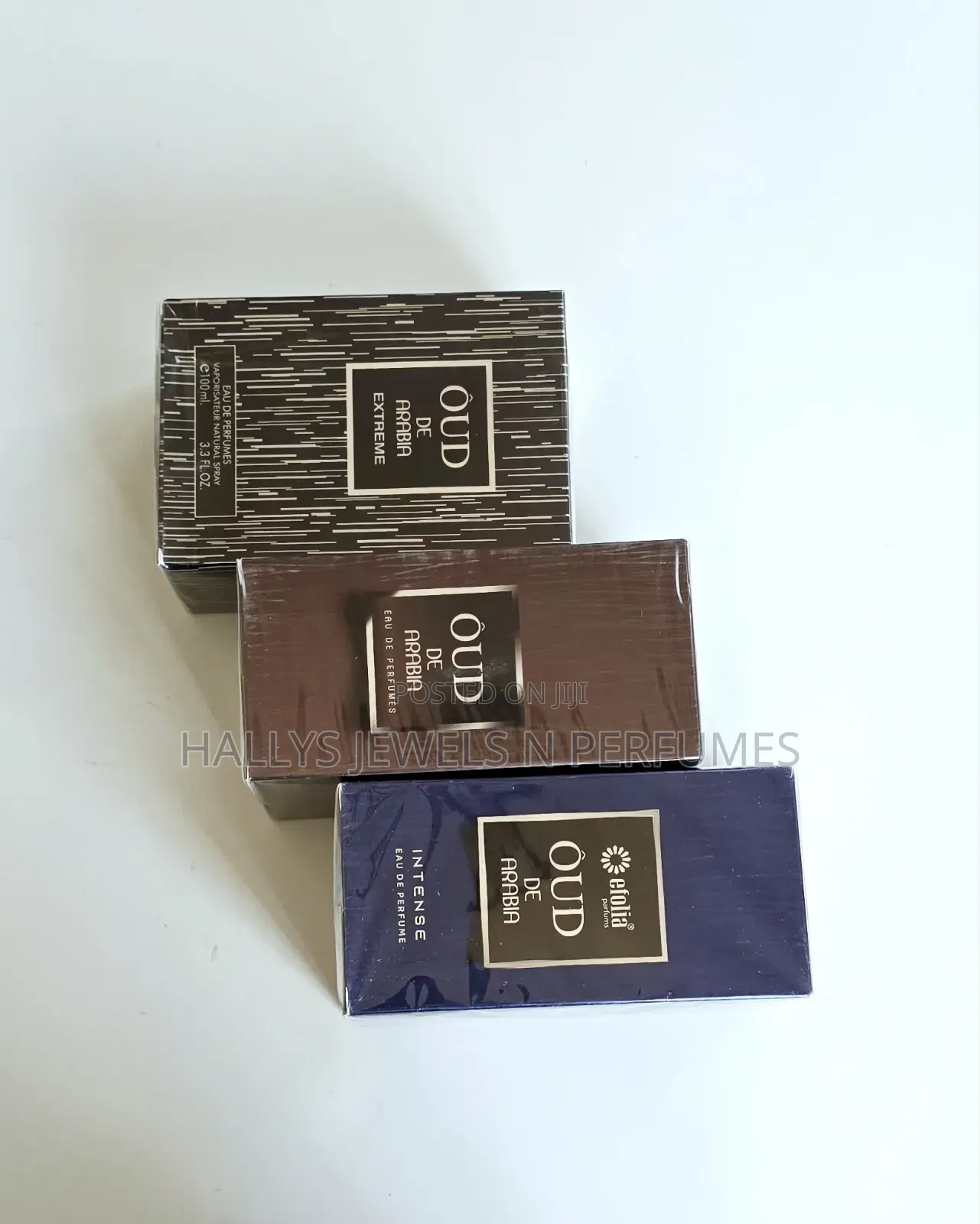 Oud De Arabia (Intense, Extreme) Perfume by Efolia, 100ml, Men's