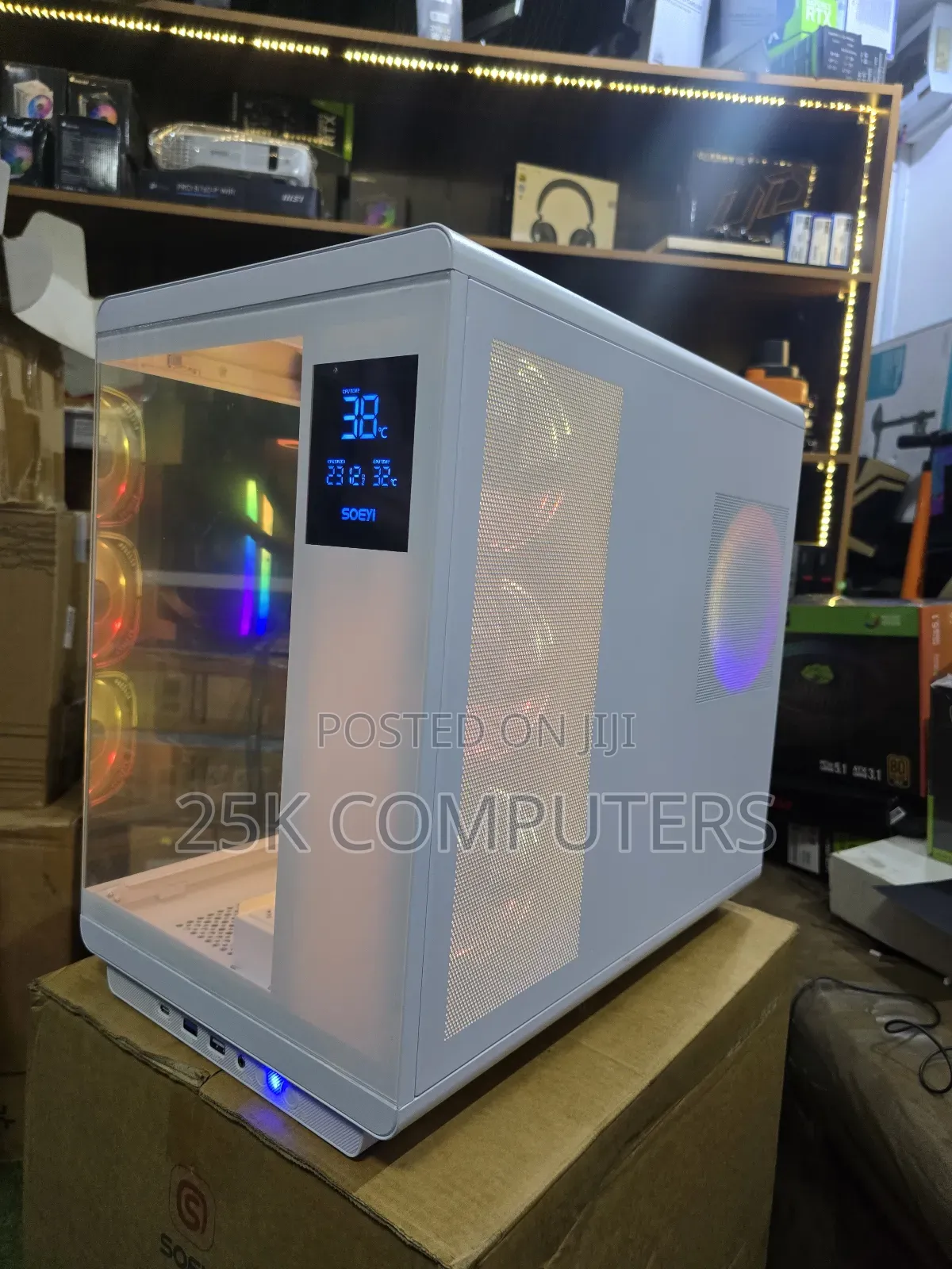 New Desktop Computer 32GB AMD Ryzen 7 SSD 2T