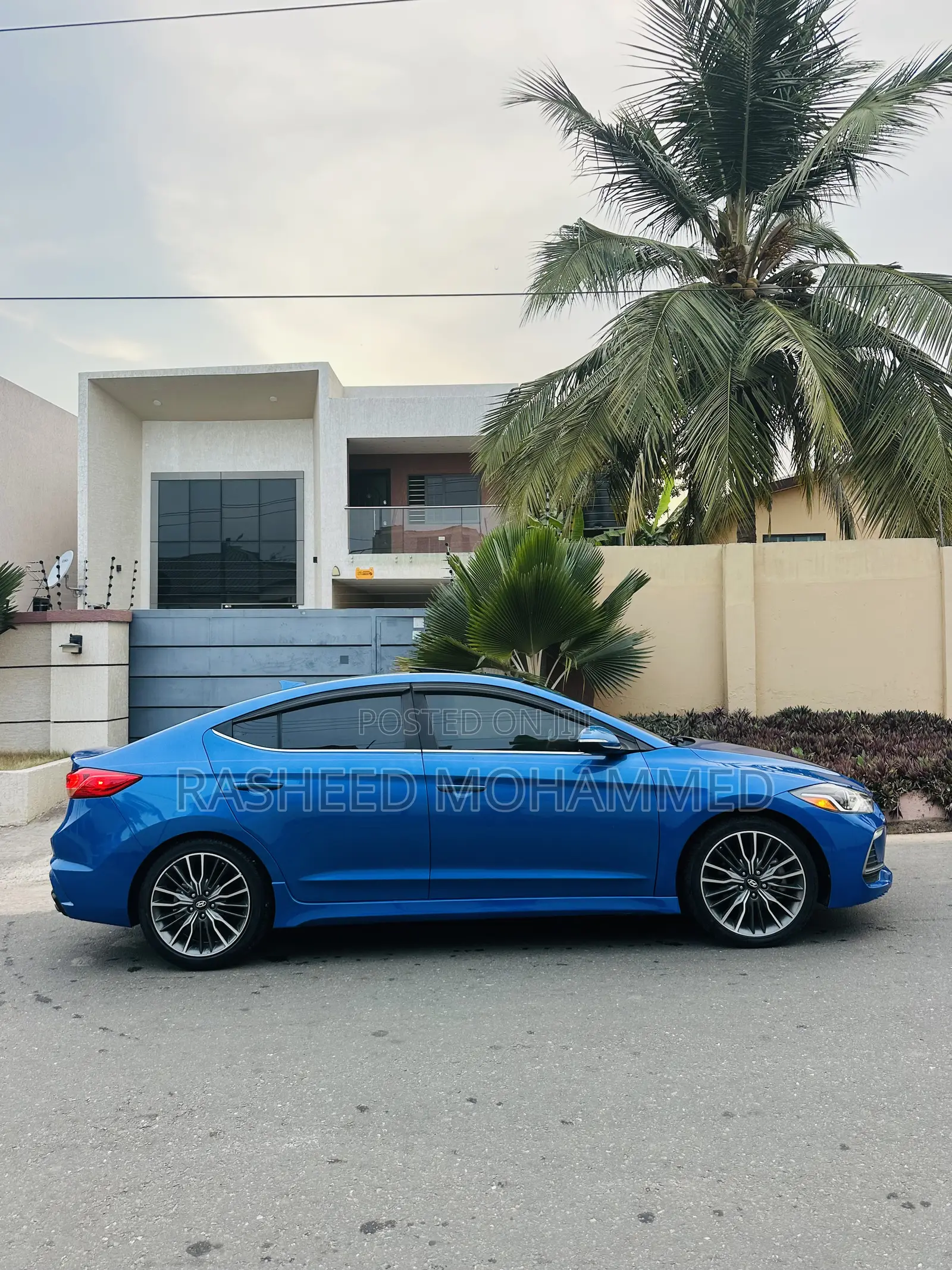 Hyundai Elantra Sport 2018 Blue