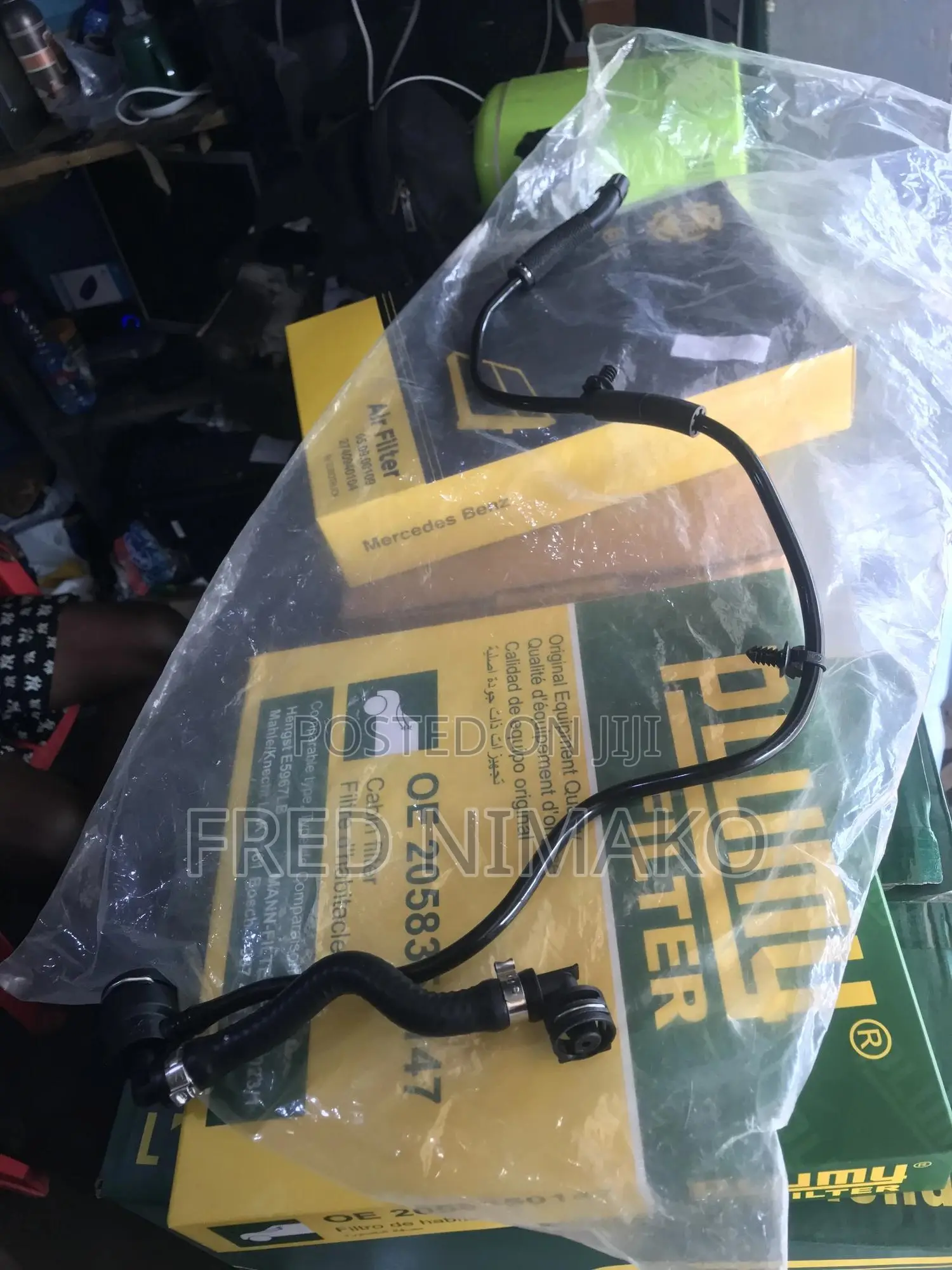 Expansion Hose Auxiliary Return Pipe for Benz W205 C300