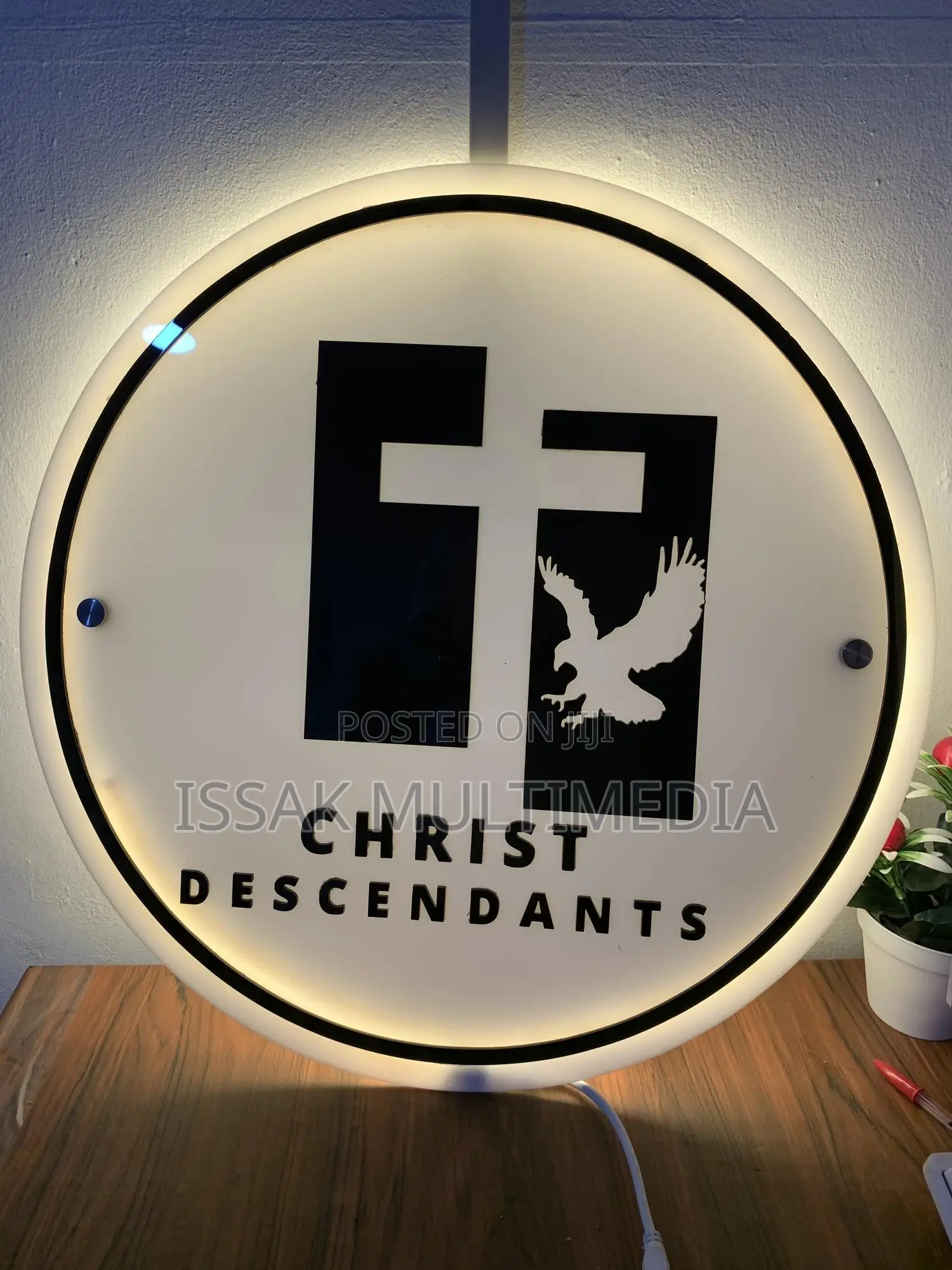 3d Signage (24in X 24in) Non Transparent