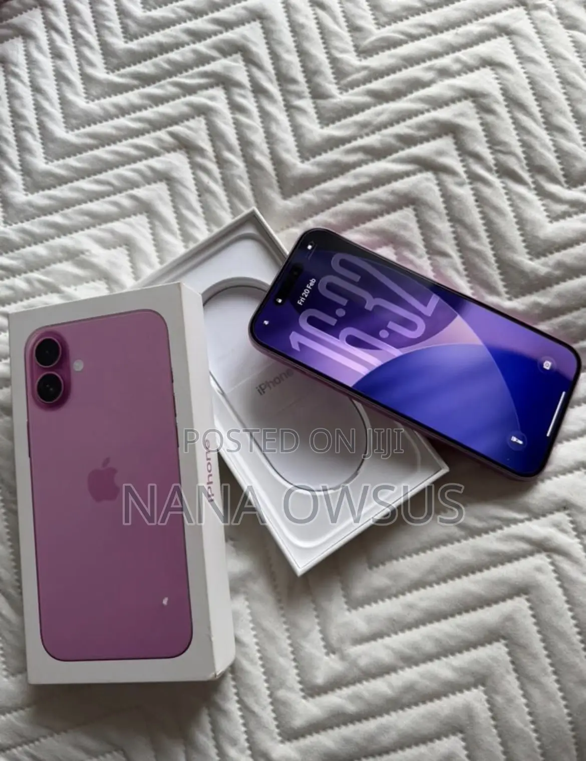 New Apple iPhone 16 Plus 256 GB Pink
