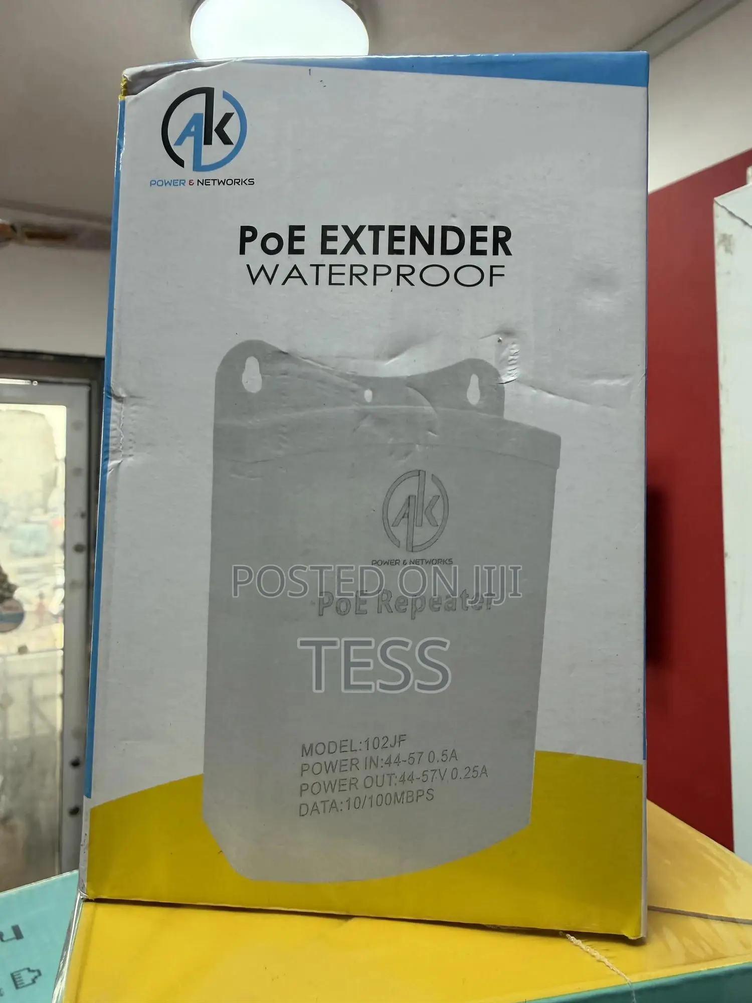Ak Poe Extender Waterproof 4ports