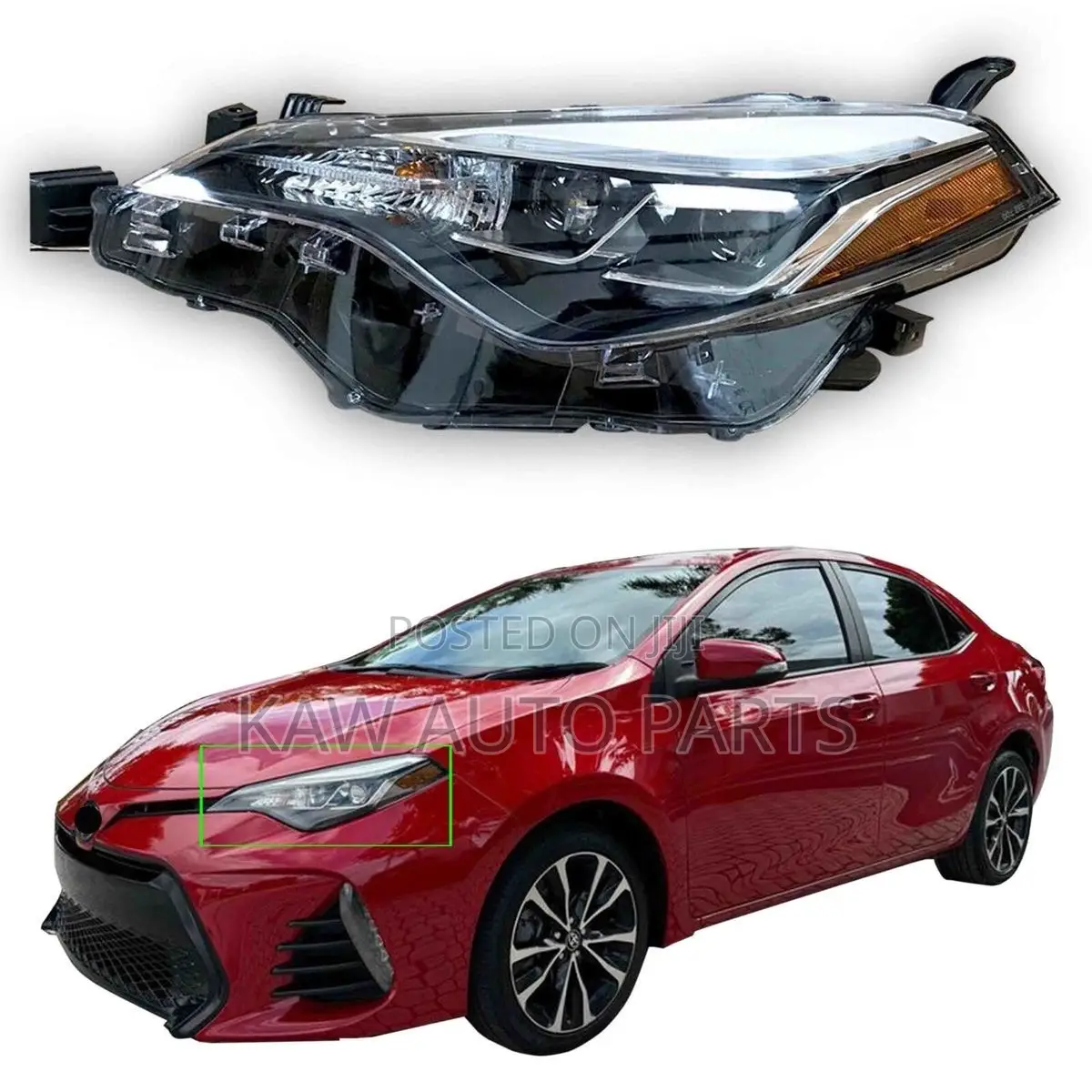 2017,2018,2019 Led Headlight For Toyota Corolla Se