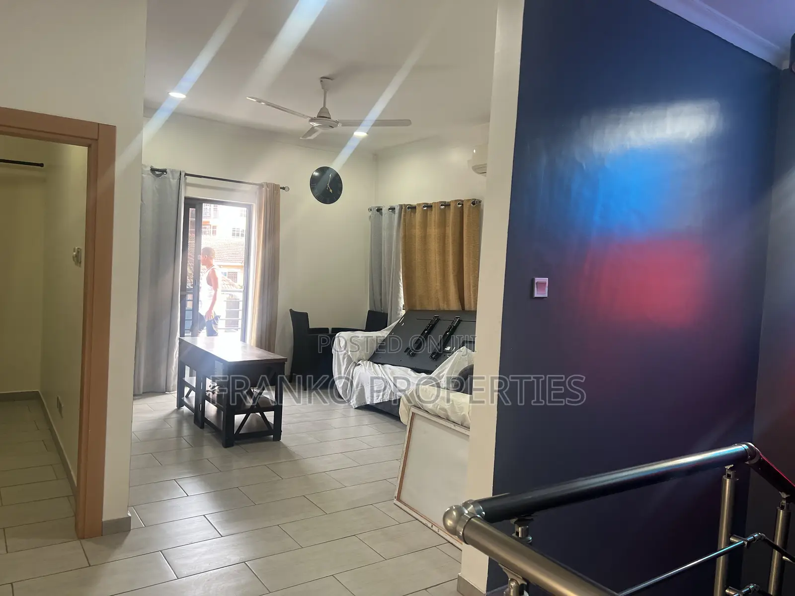 Furnished 4bdrm House in Franko Properties, American House for rent
