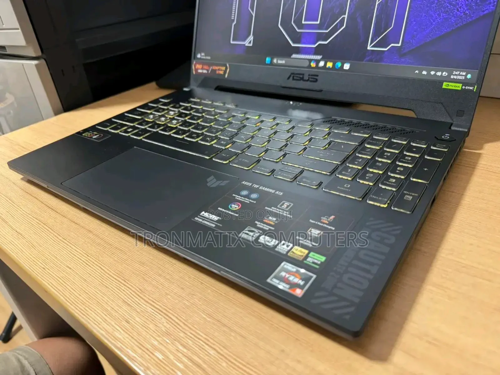 New Laptop Asus TUF Gaming A15 16GB AMD Ryzen 5 SSD 512GB
